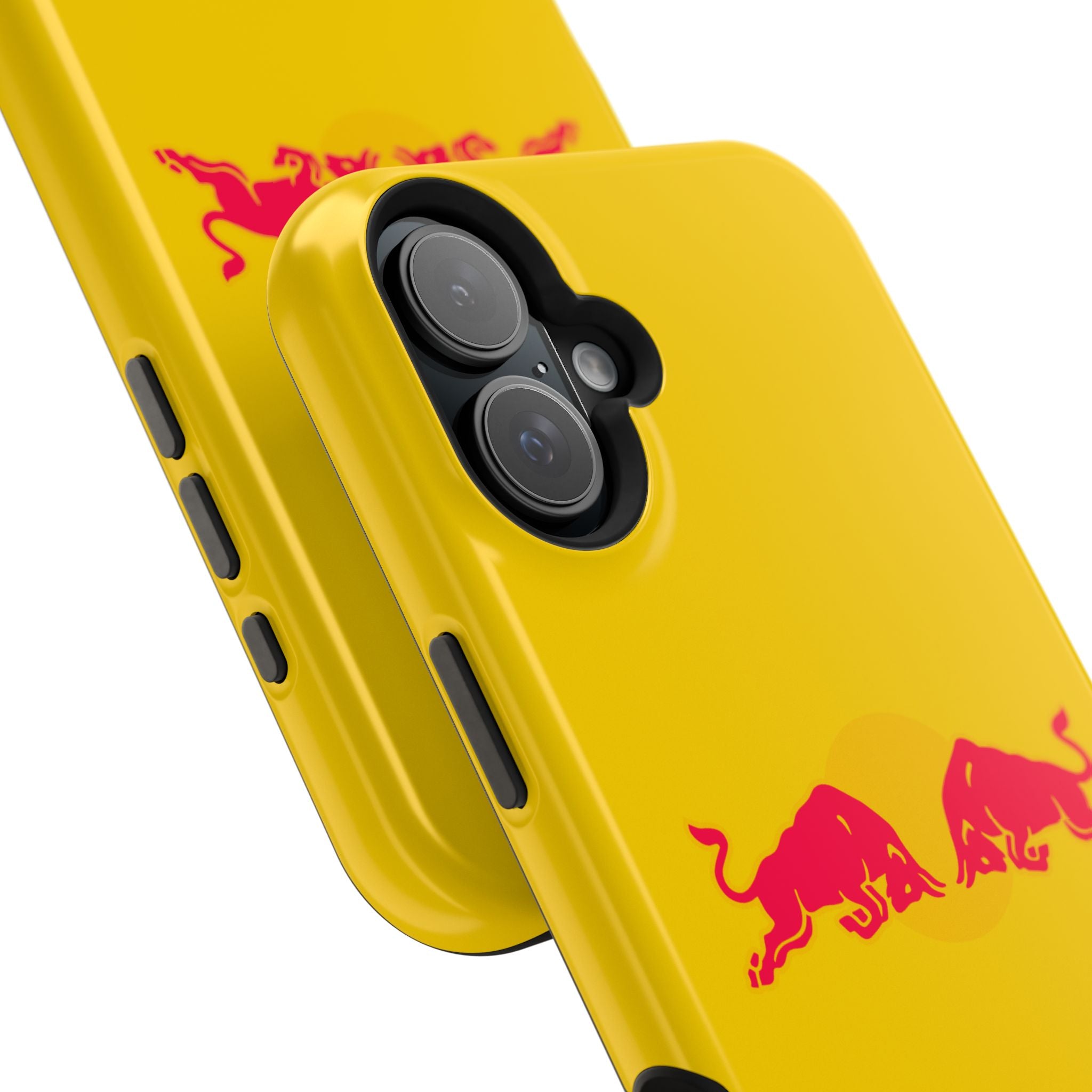 Red Bull yellow inspired Magnetic Tough Cases
