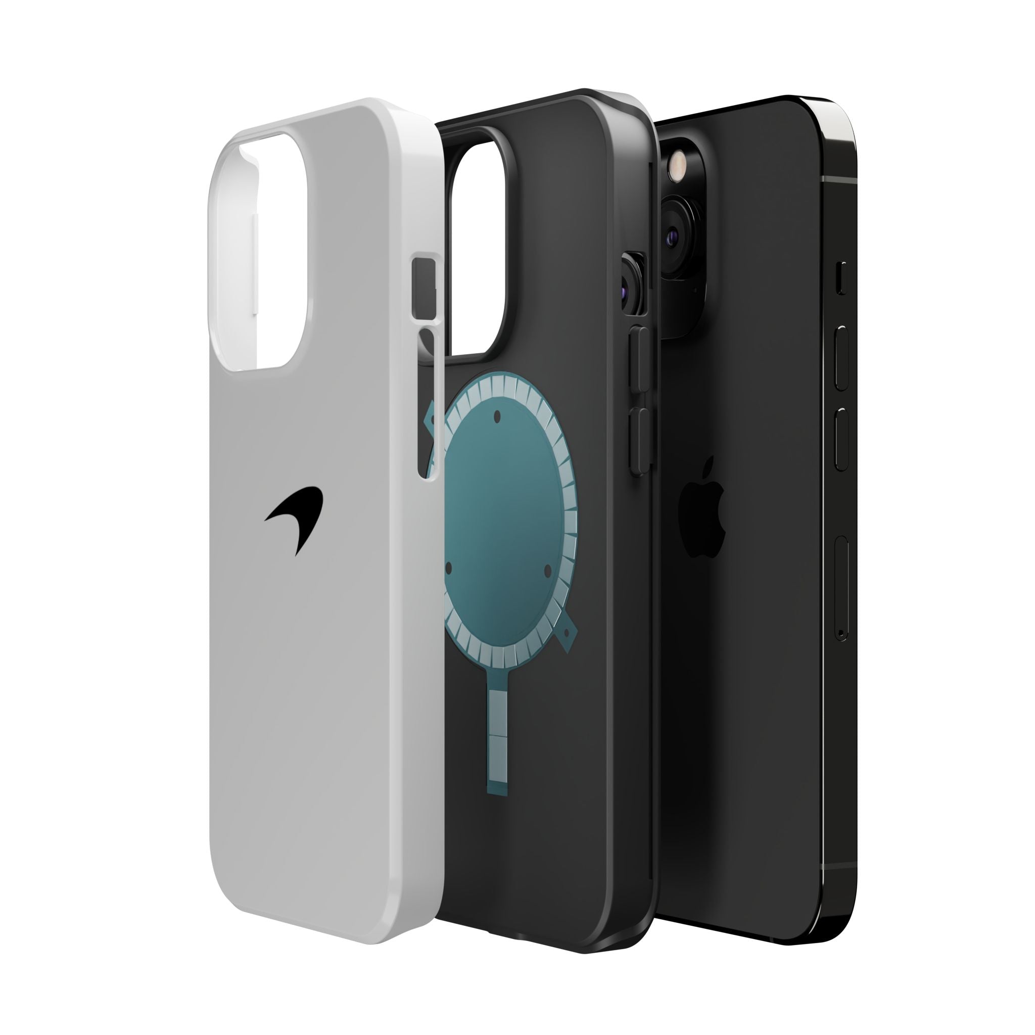 Pearl white mclaren inspired Magnetic Tough Cases
