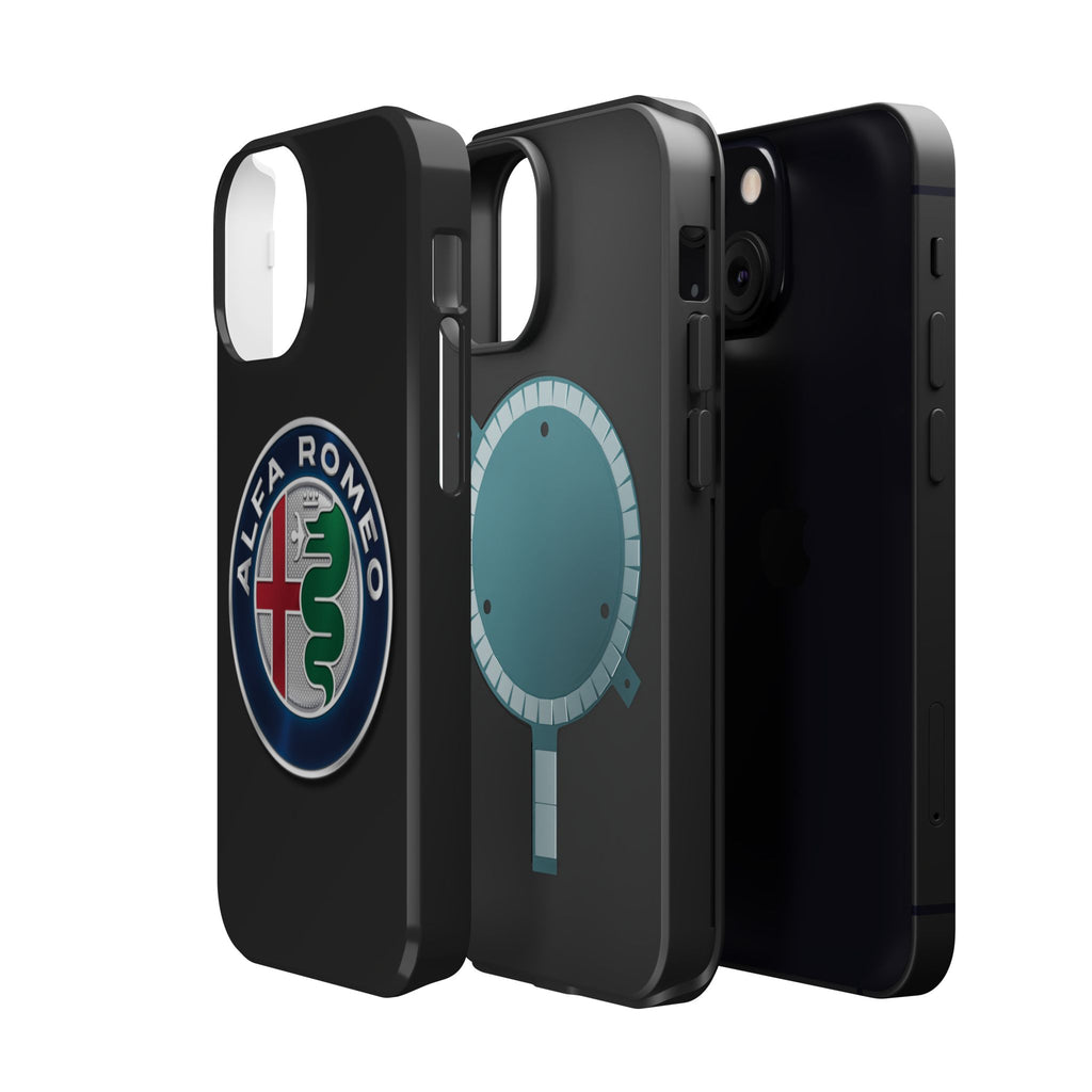 Alfa romeo black Magnetic Tough Cases