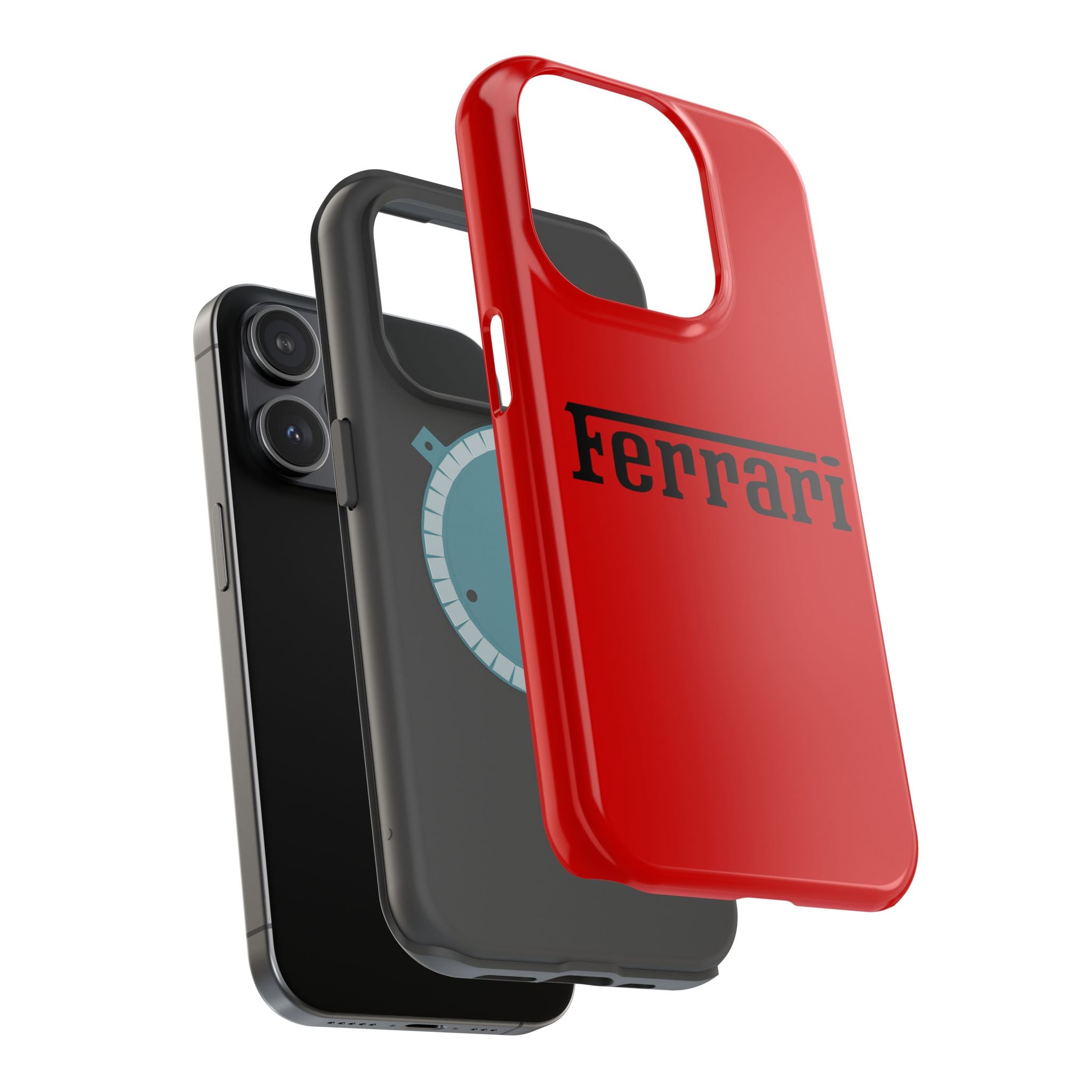 Ferrari Rosso corsa inspired Magnetic Tough Cases