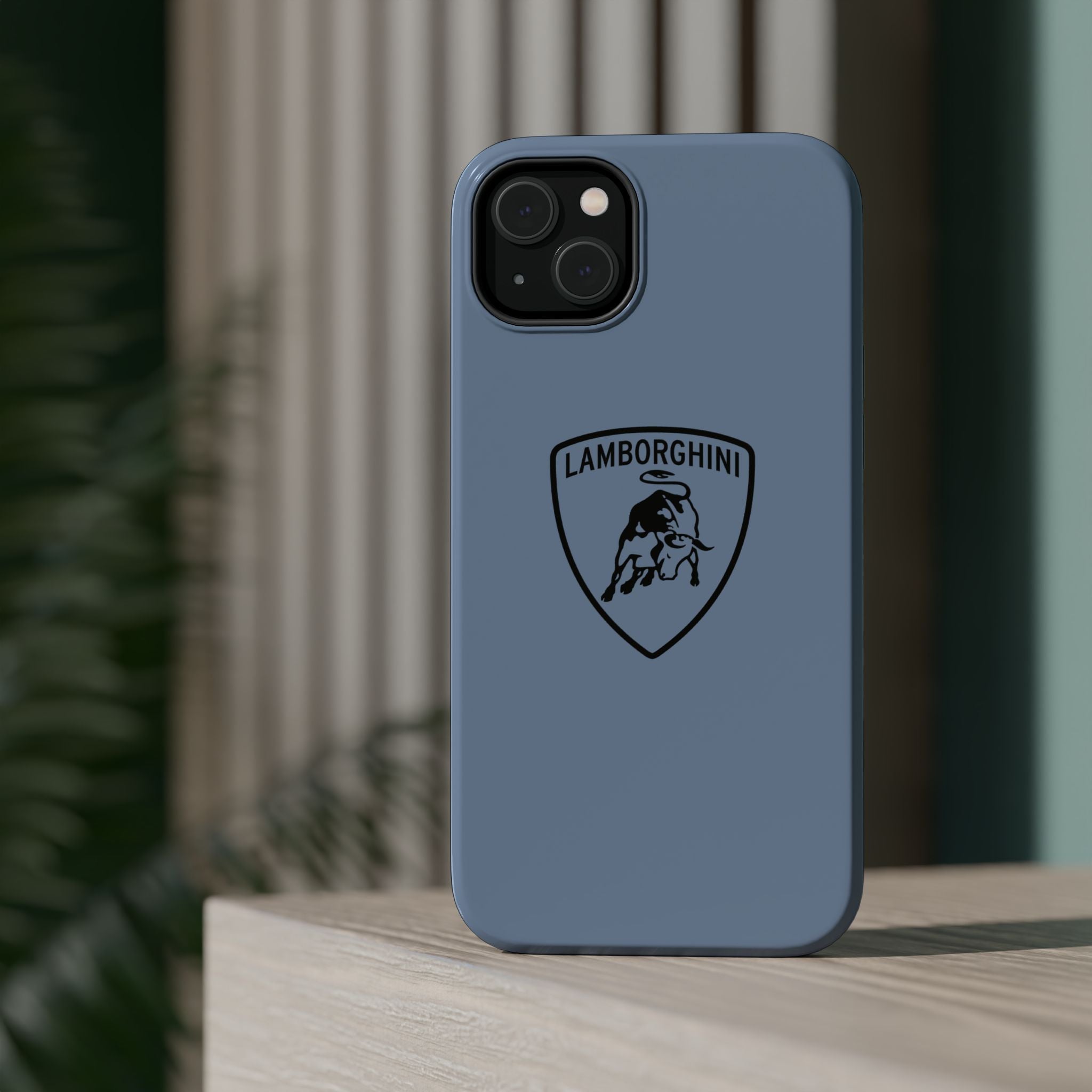 Lamborghini Azzurro Thetys inspired Magnetic Tough Cases