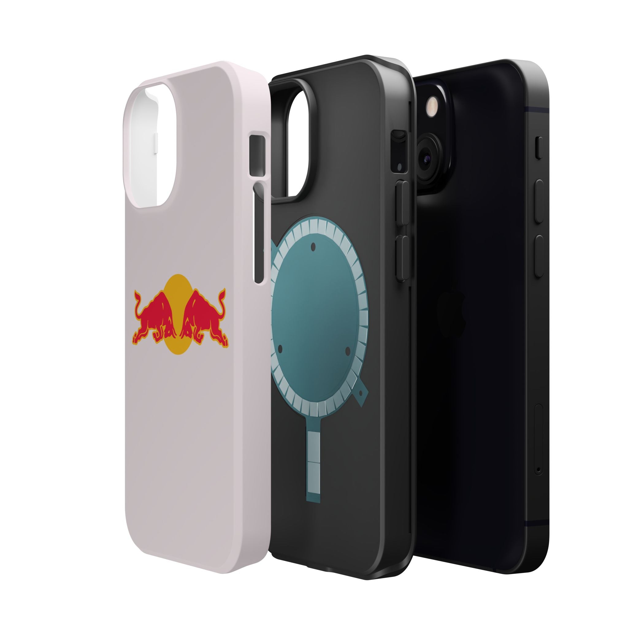 Red Bull white inspired Magnetic Tough Cases