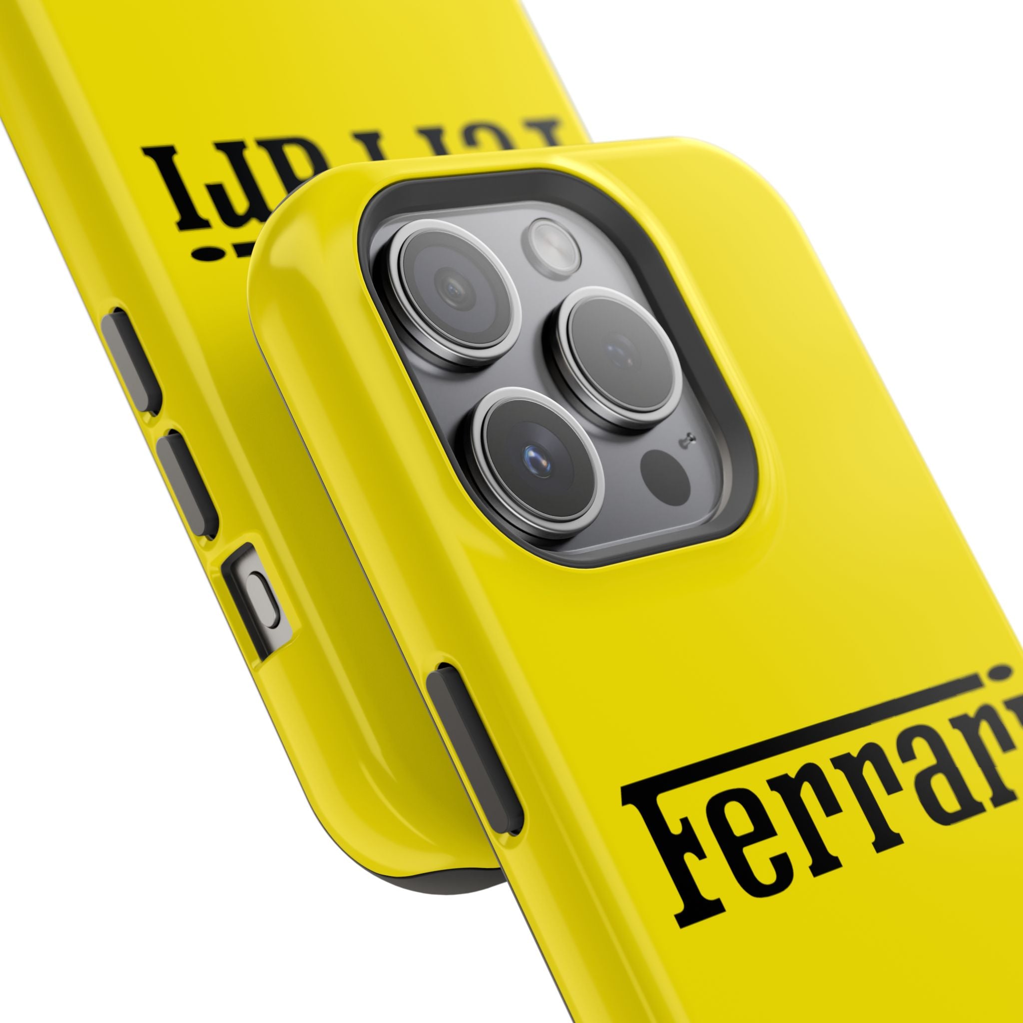 Ferrari Giallo Modena Inspired Magnetic Tough Cases