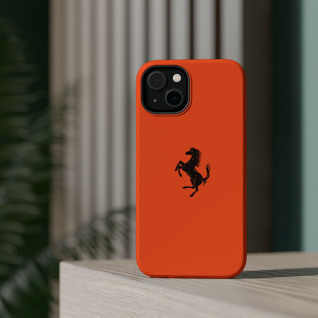 Ferrari horse Rosso Dino inspired Magnetic Tough Cases