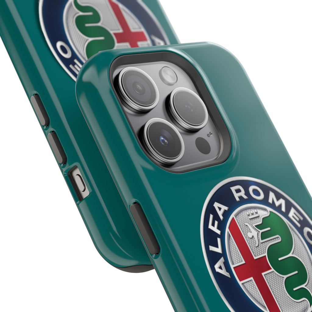 Alfa Romeo Green Magnetic Tough Cases