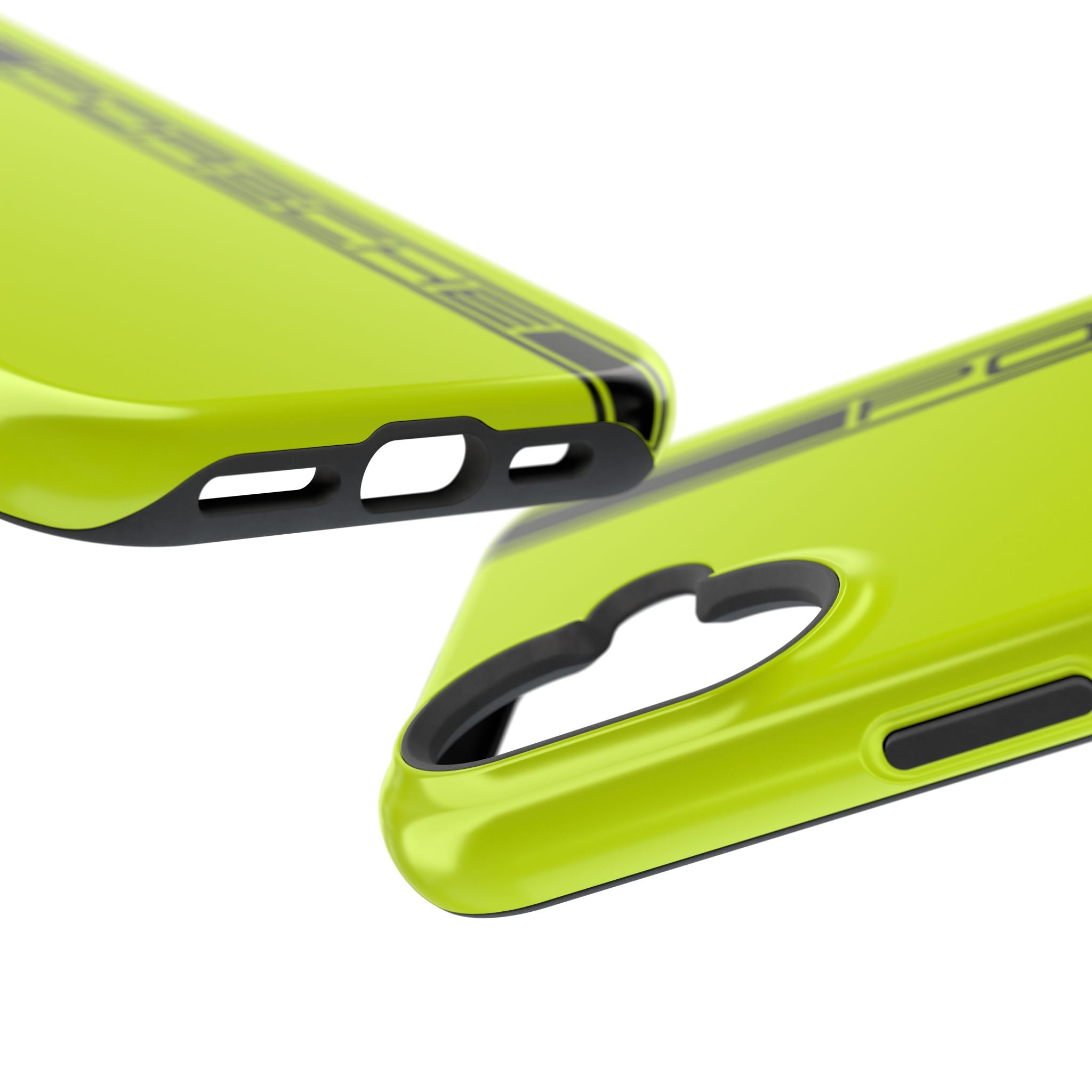 Porsche Acid Green Magnetic Tough Cases