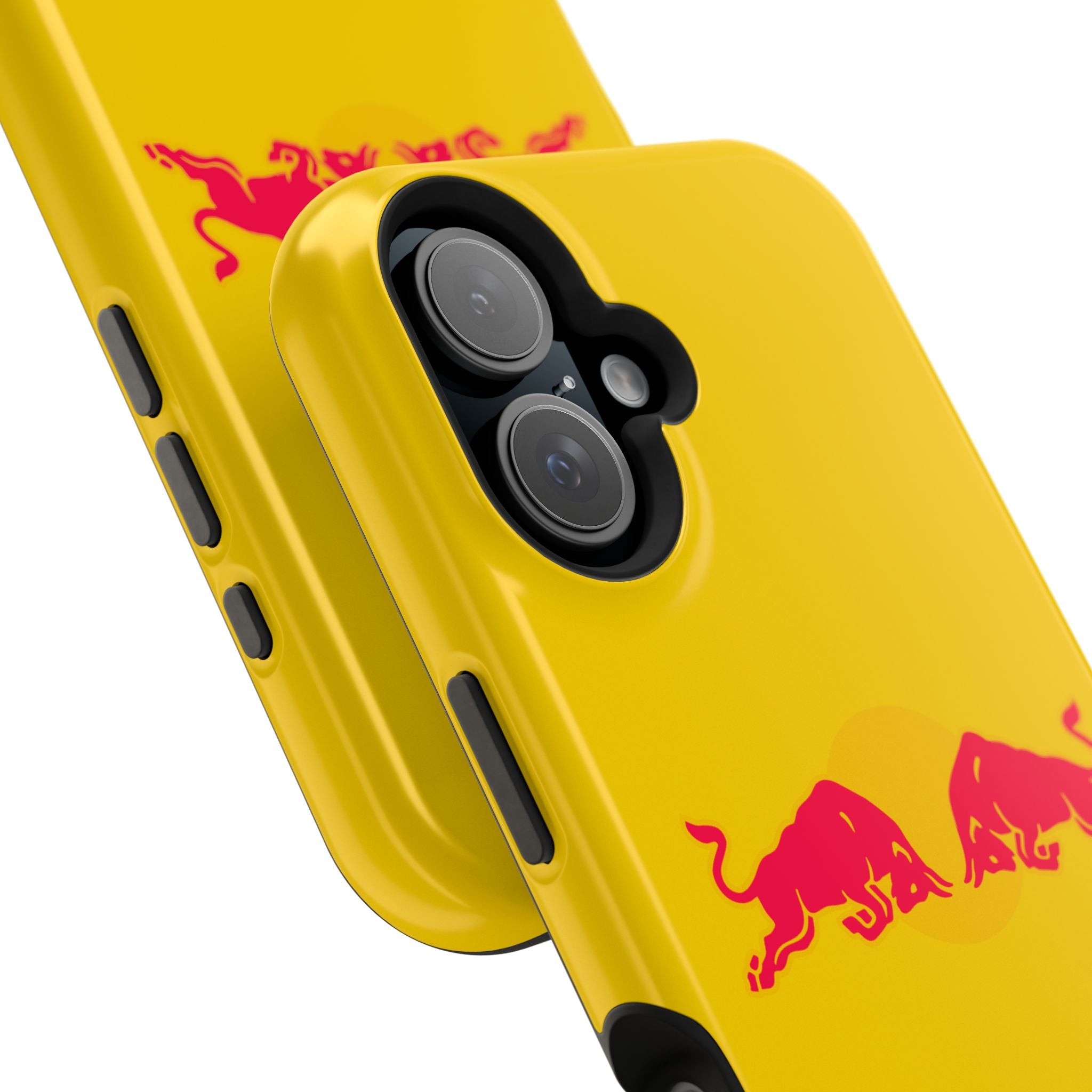 Red Bull yellow inspired Magnetic Tough Cases