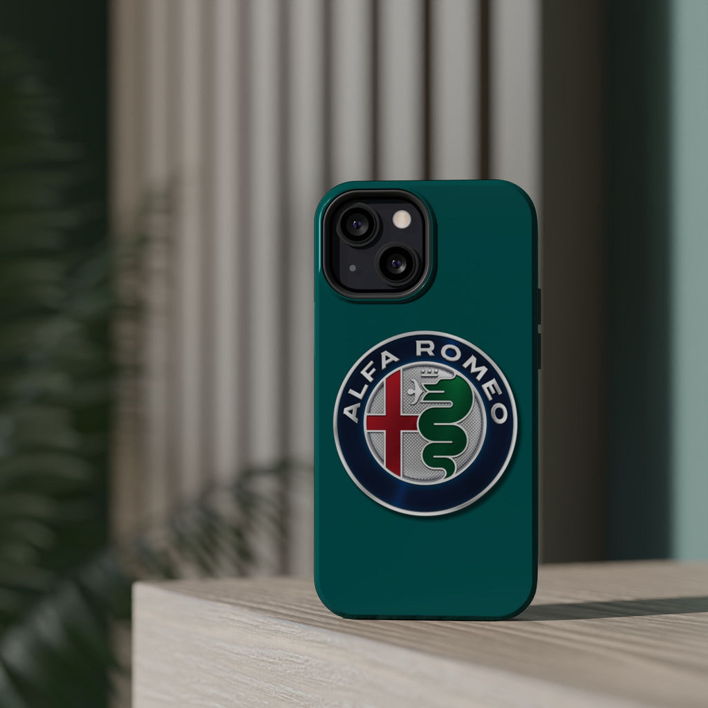 Alfa Romeo Green Magnetic Tough Cases