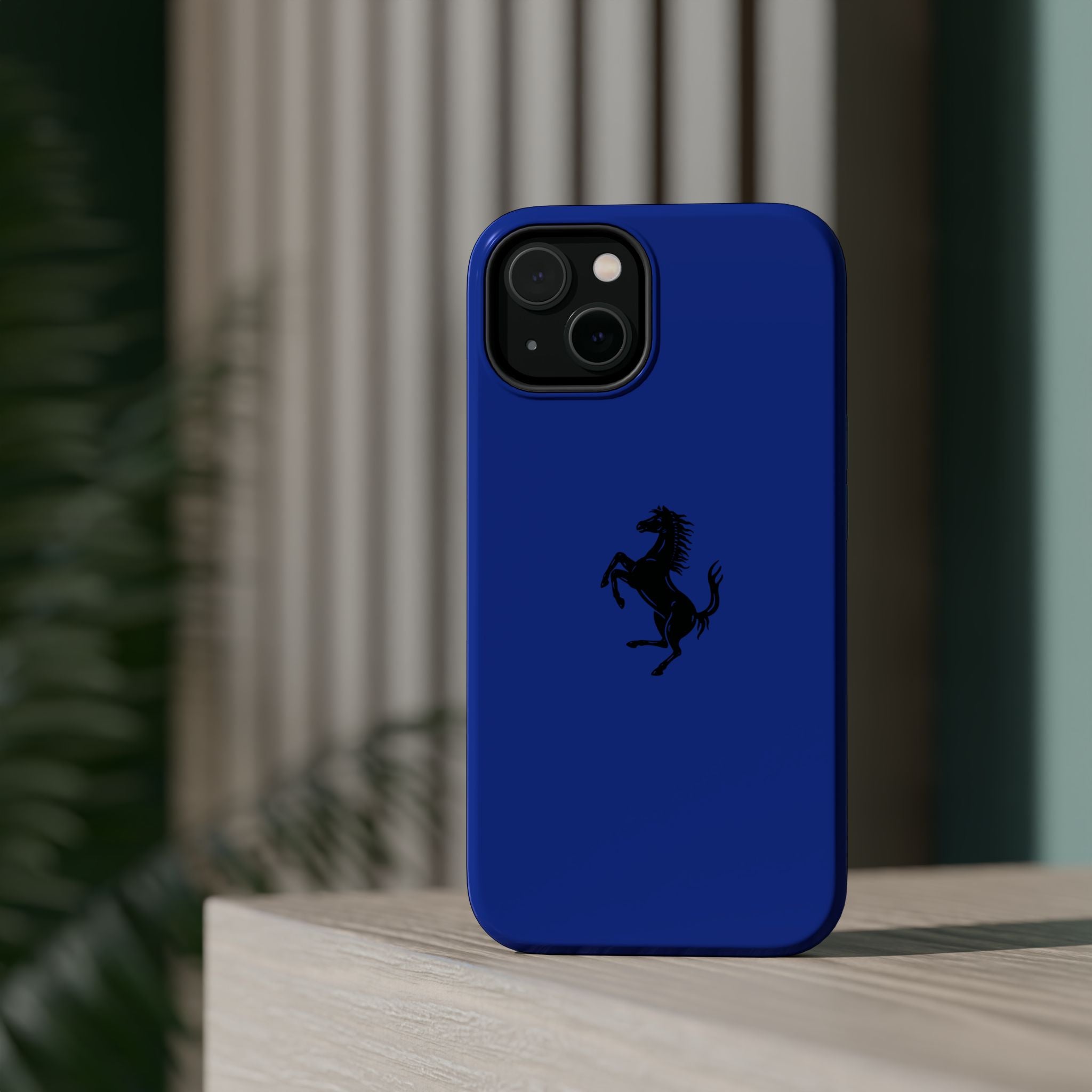 Ferrari horse blu Tour de France inspired Magnetic Tough Cases