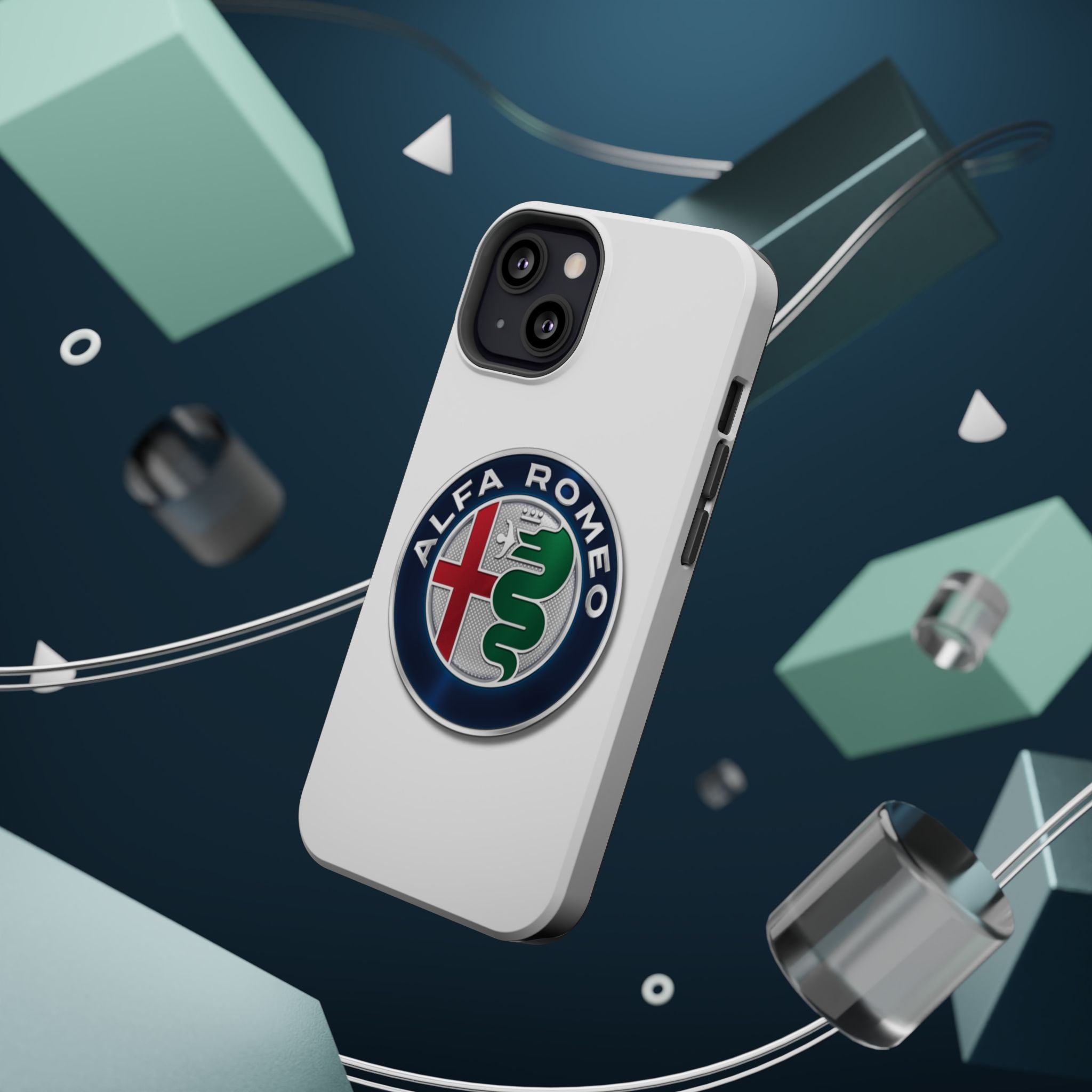 Milano White inspired Magnetic Tough Cases
