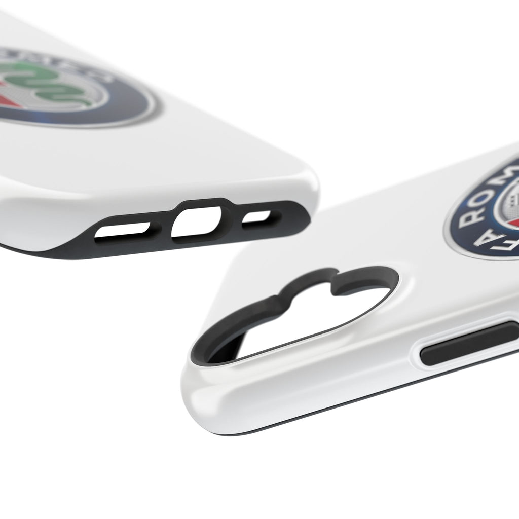 Alfa Romeo White Magnetic Tough Cases