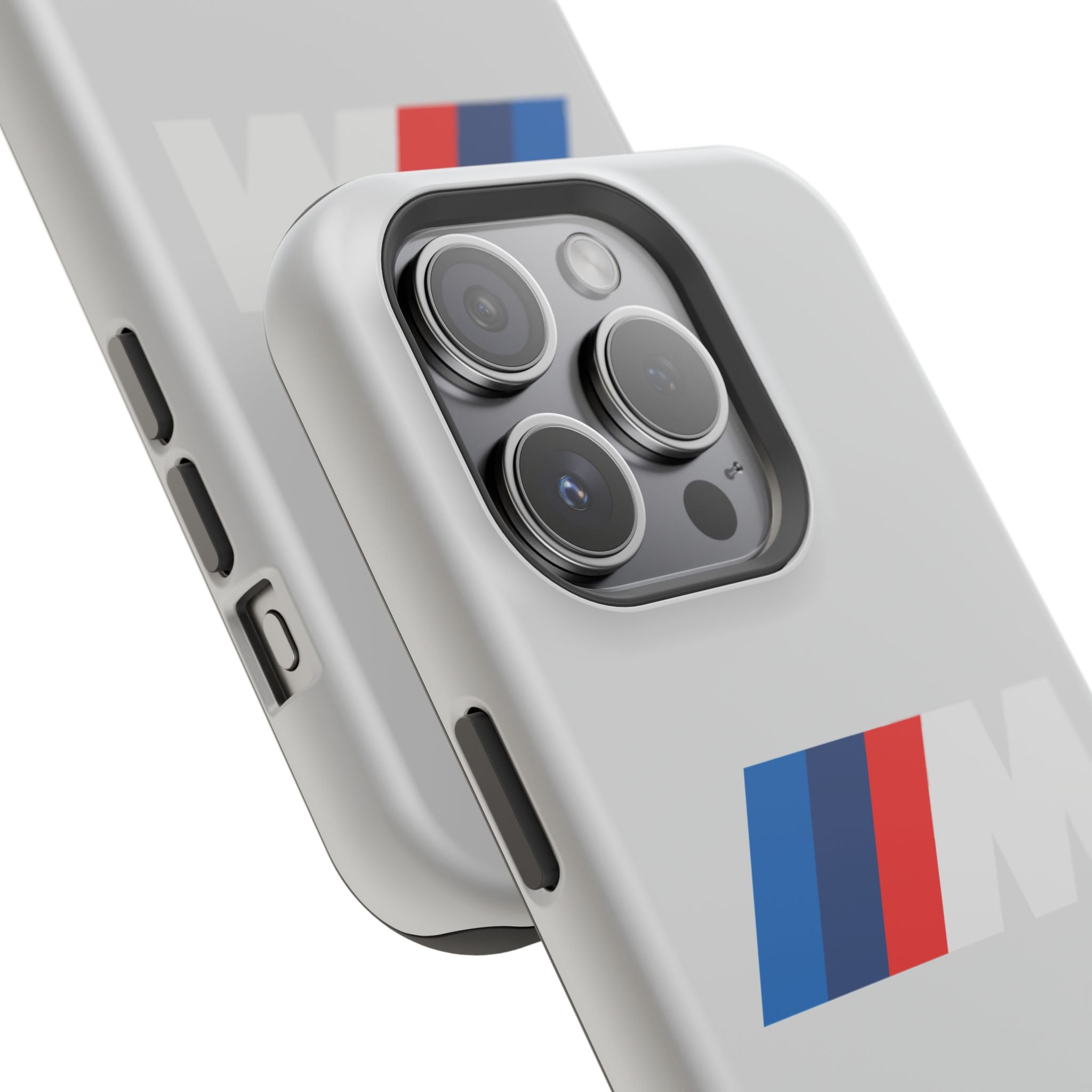 M badge inspired Magnetic Tough Cases