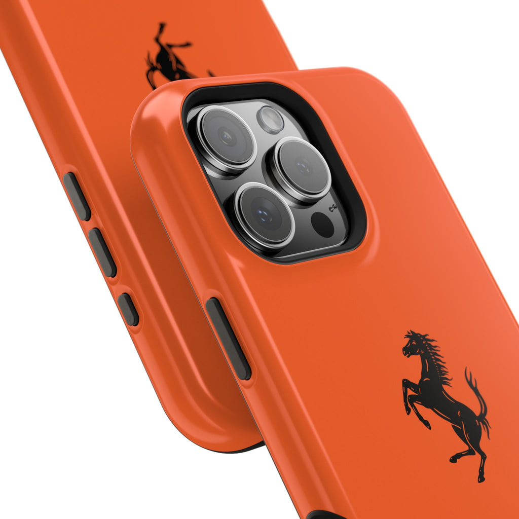 Ferrari horse Rosso Dino inspired Magnetic Tough Cases