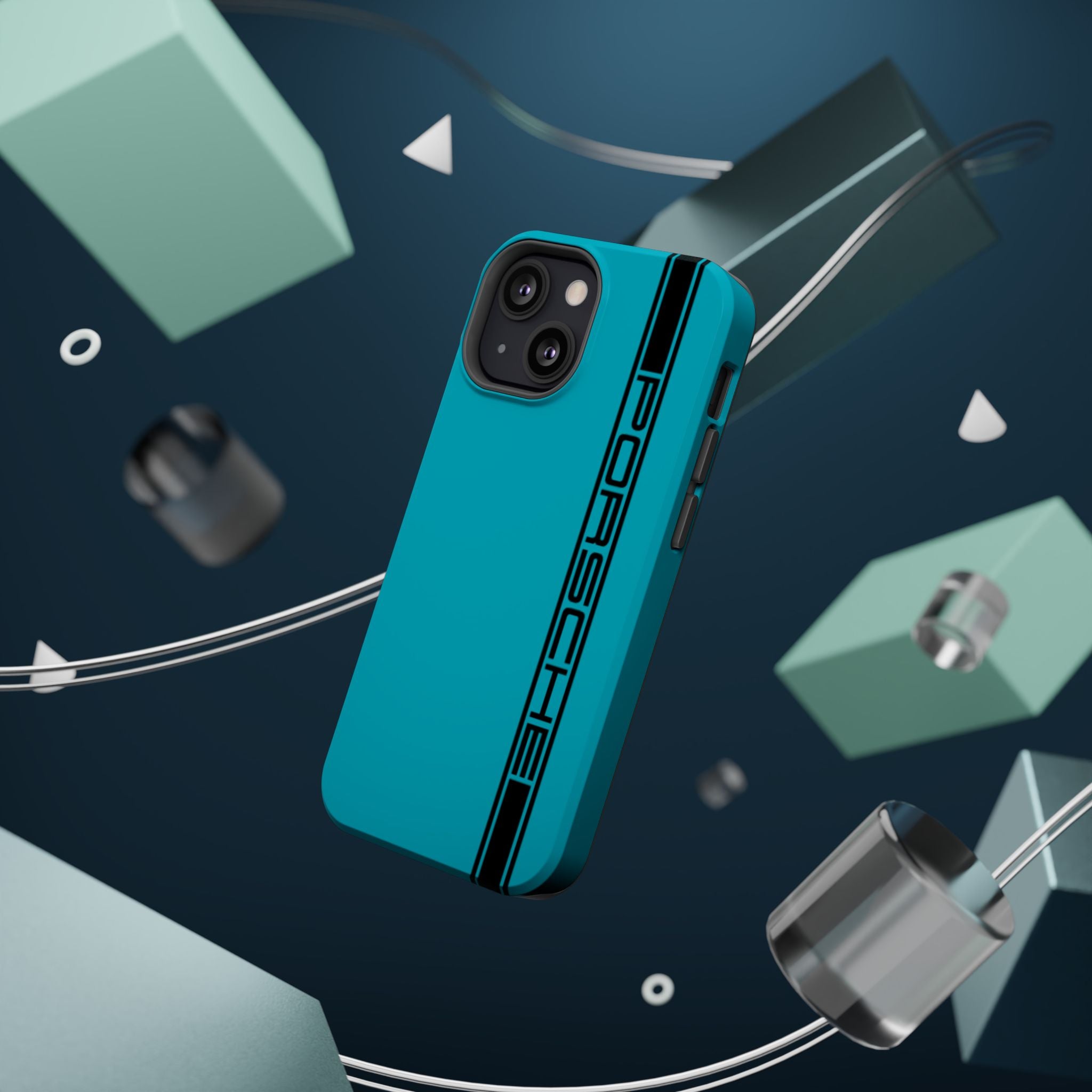 Porsche Miami blue inspired Magnetic Tough Cases