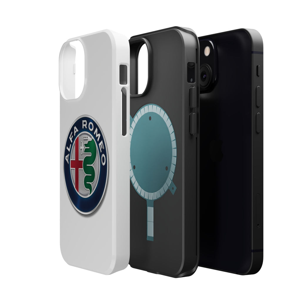 Alfa Romeo White Magnetic Tough Cases