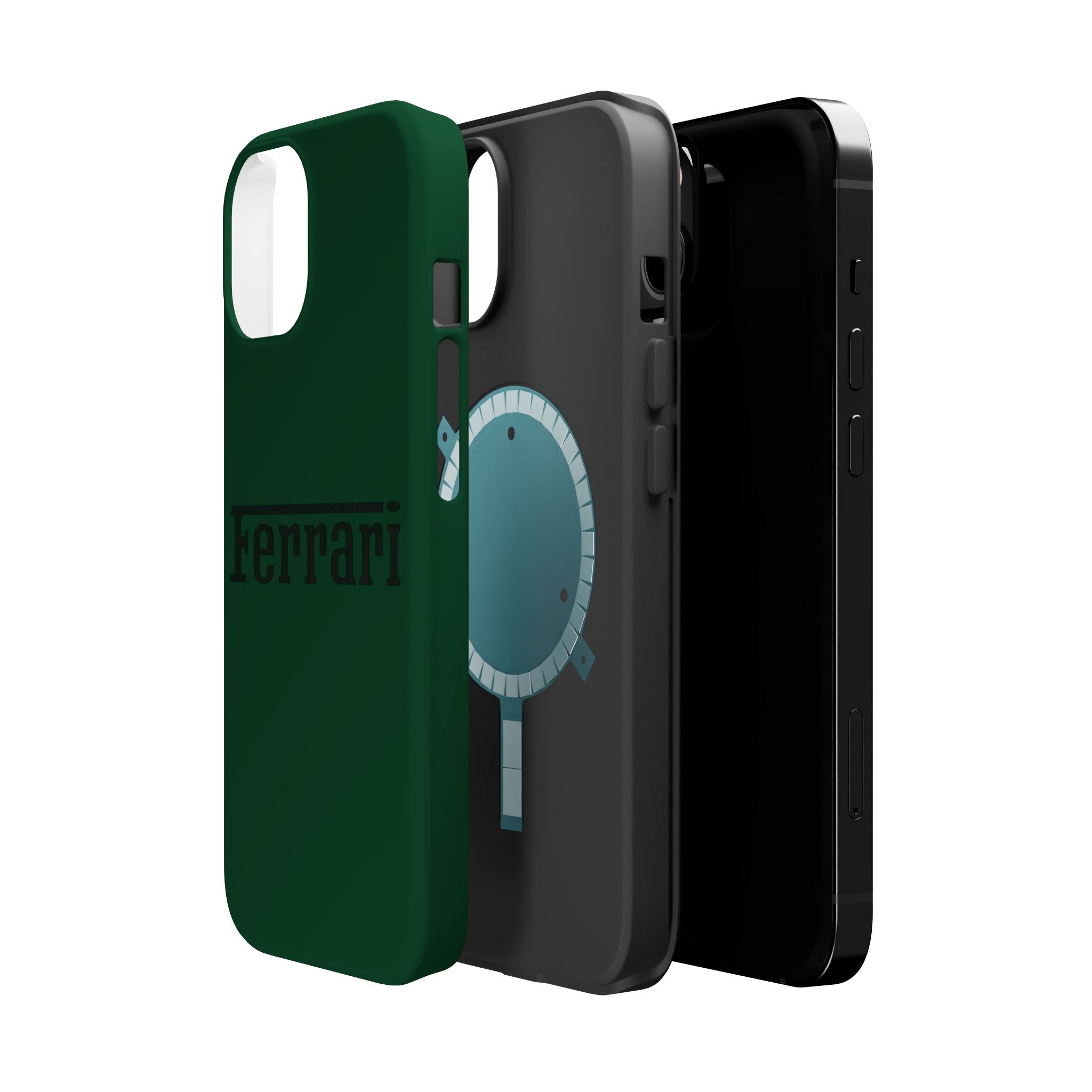 Ferrari Verde British inspired Magnetic Tough Cases
