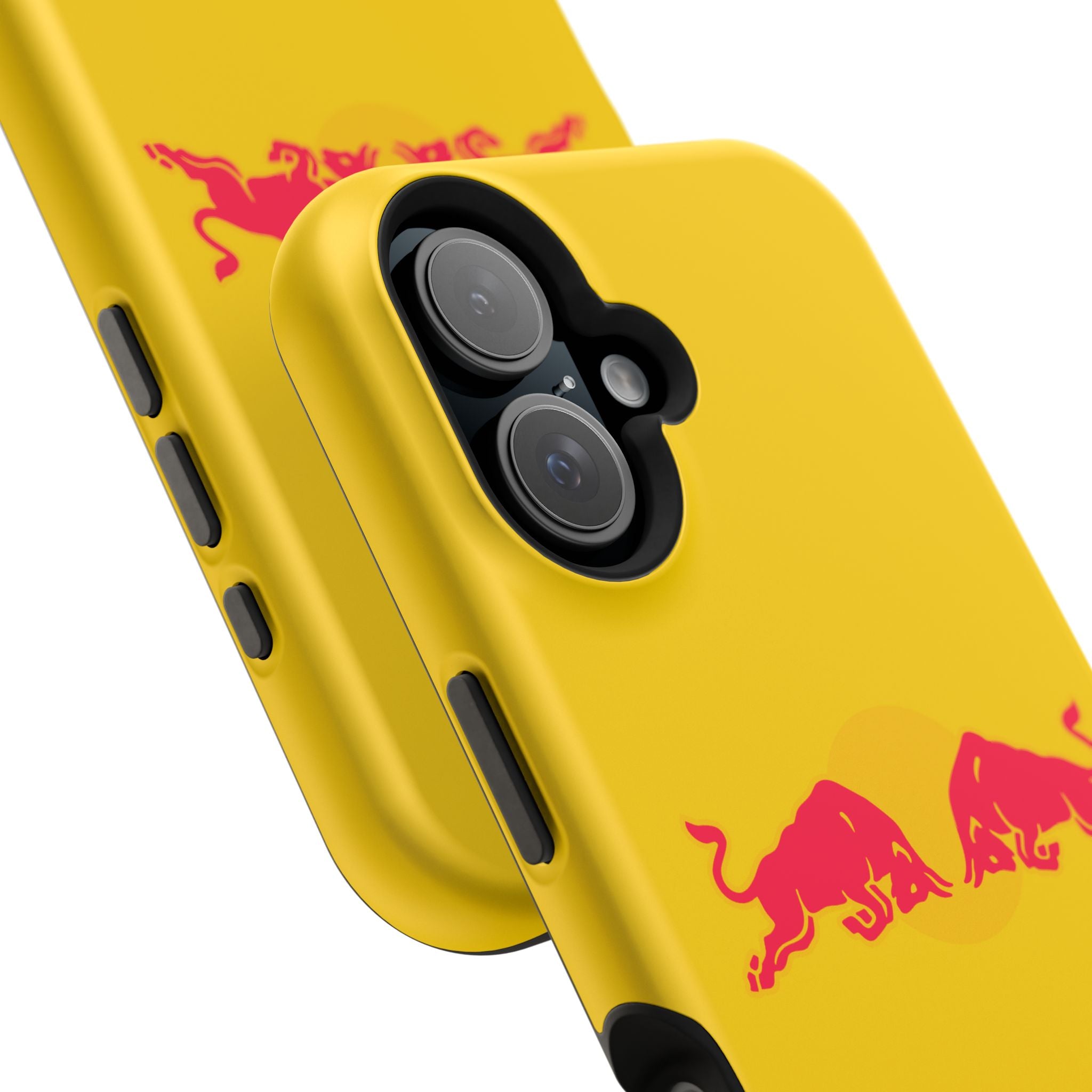 Red Bull yellow inspired Magnetic Tough Cases