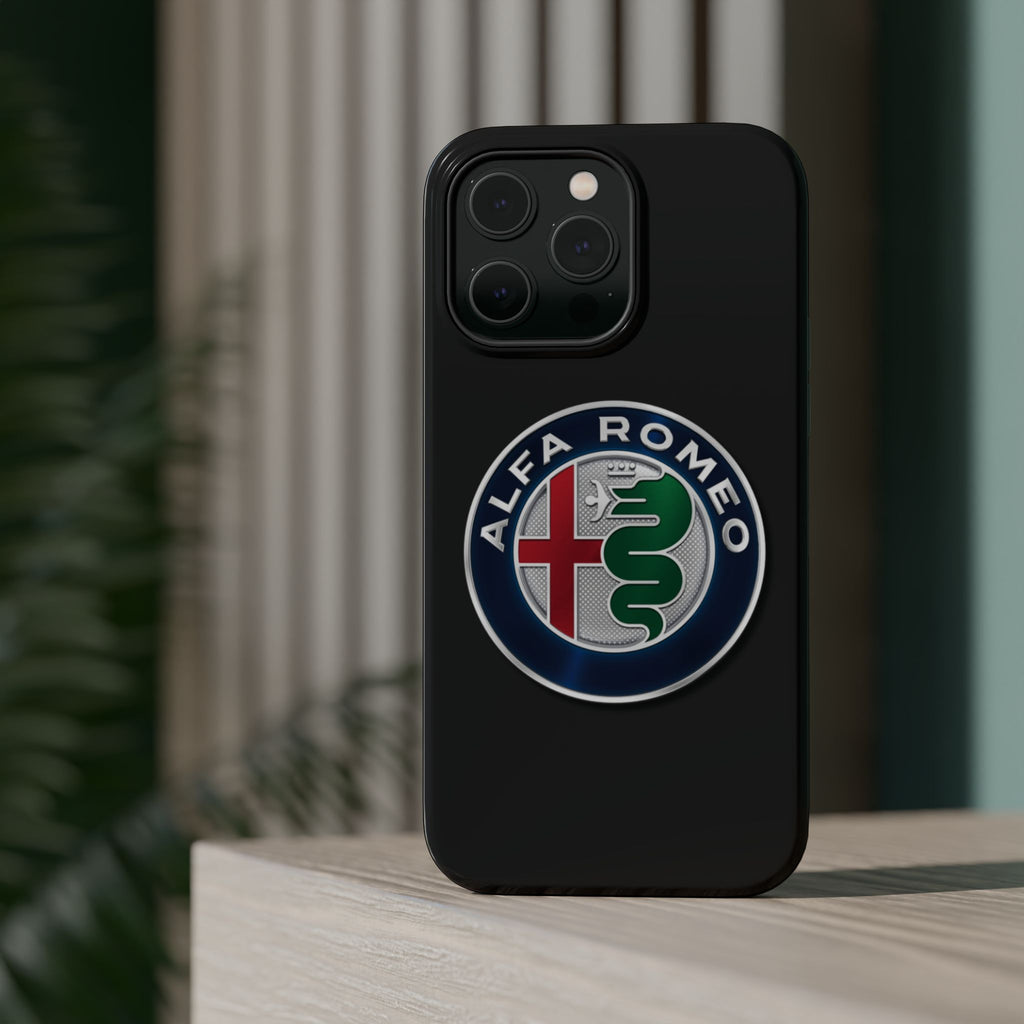 Alfa romeo black Magnetic Tough Cases