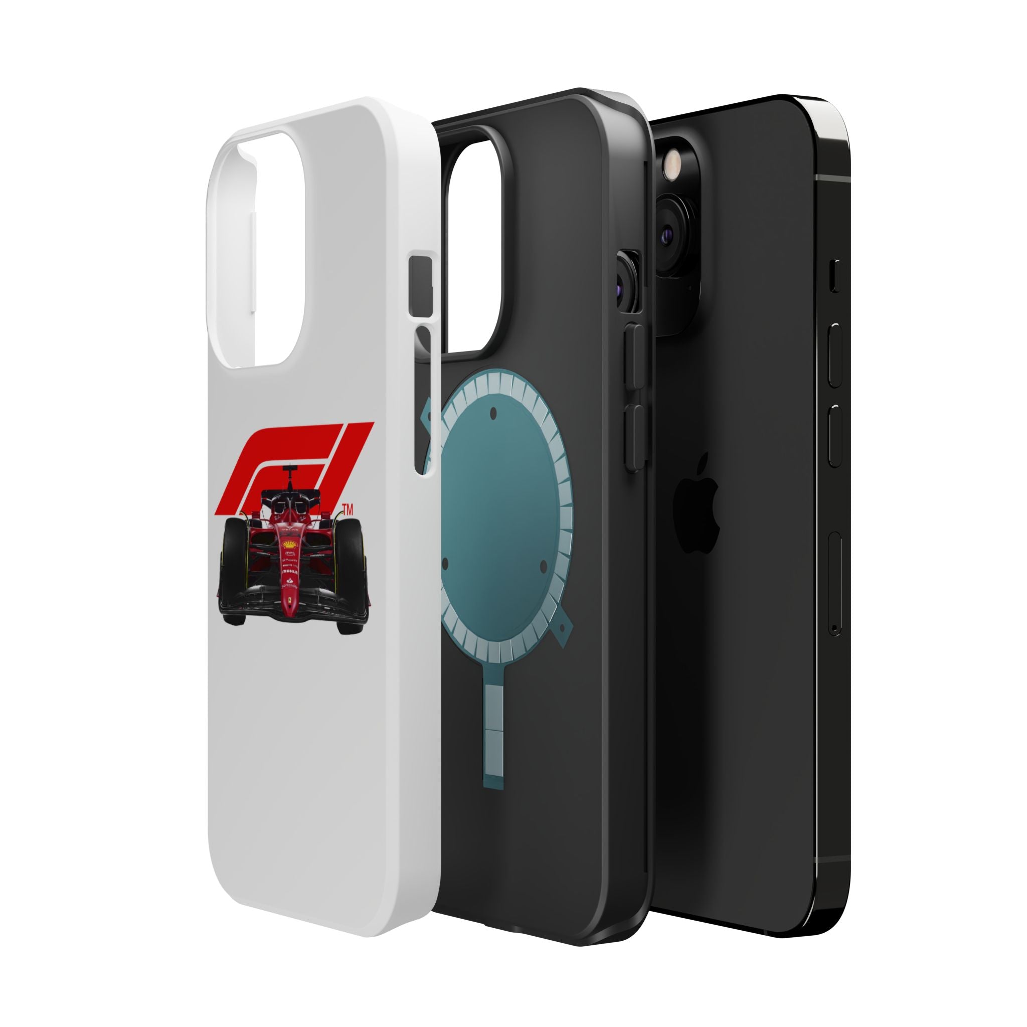 F1 inspired magnetic Tough Cases