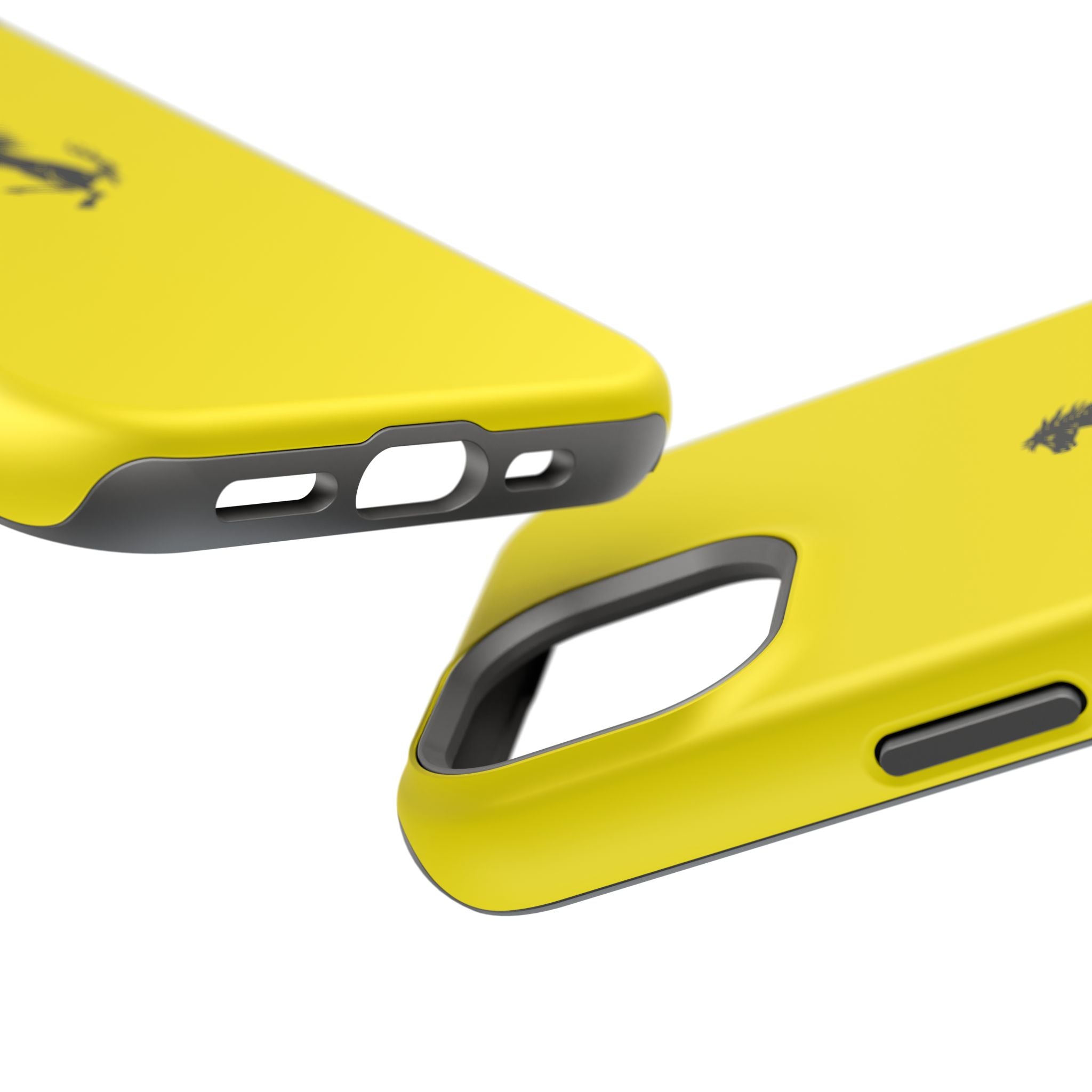 Ferrari horse Giallo Modena inspired Tough Cases