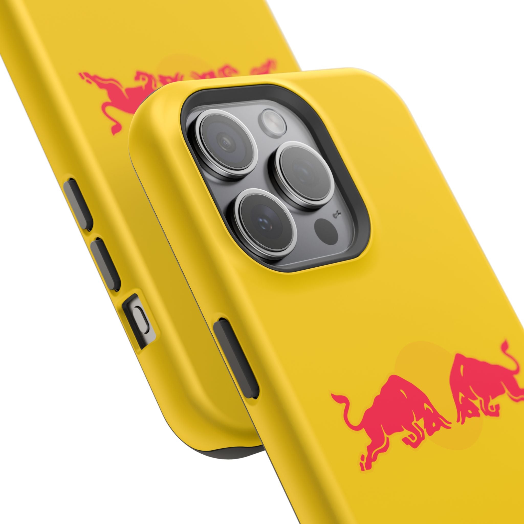 Red Bull yellow inspired Magnetic Tough Cases