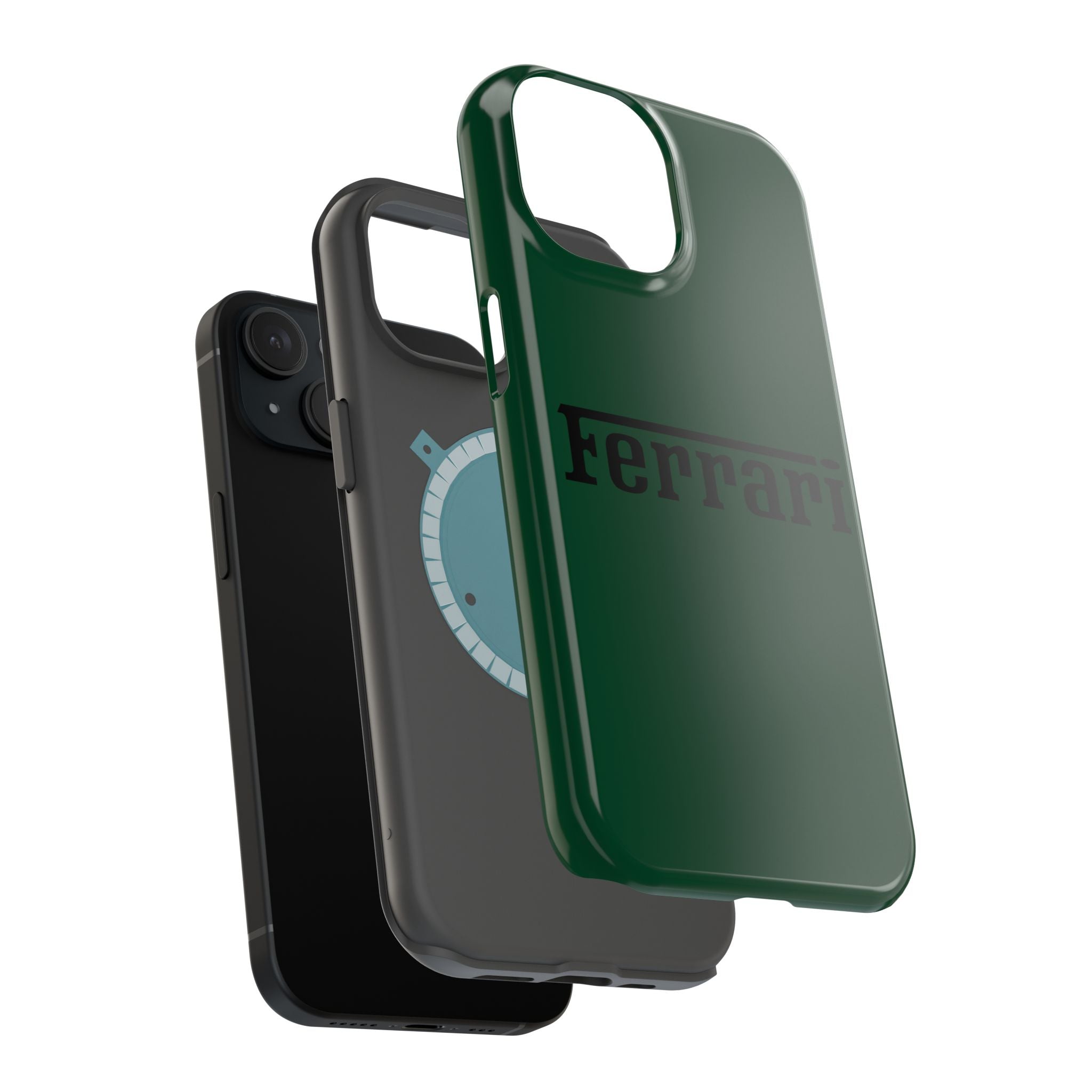 Ferrari Verde British inspired Magnetic Tough Cases