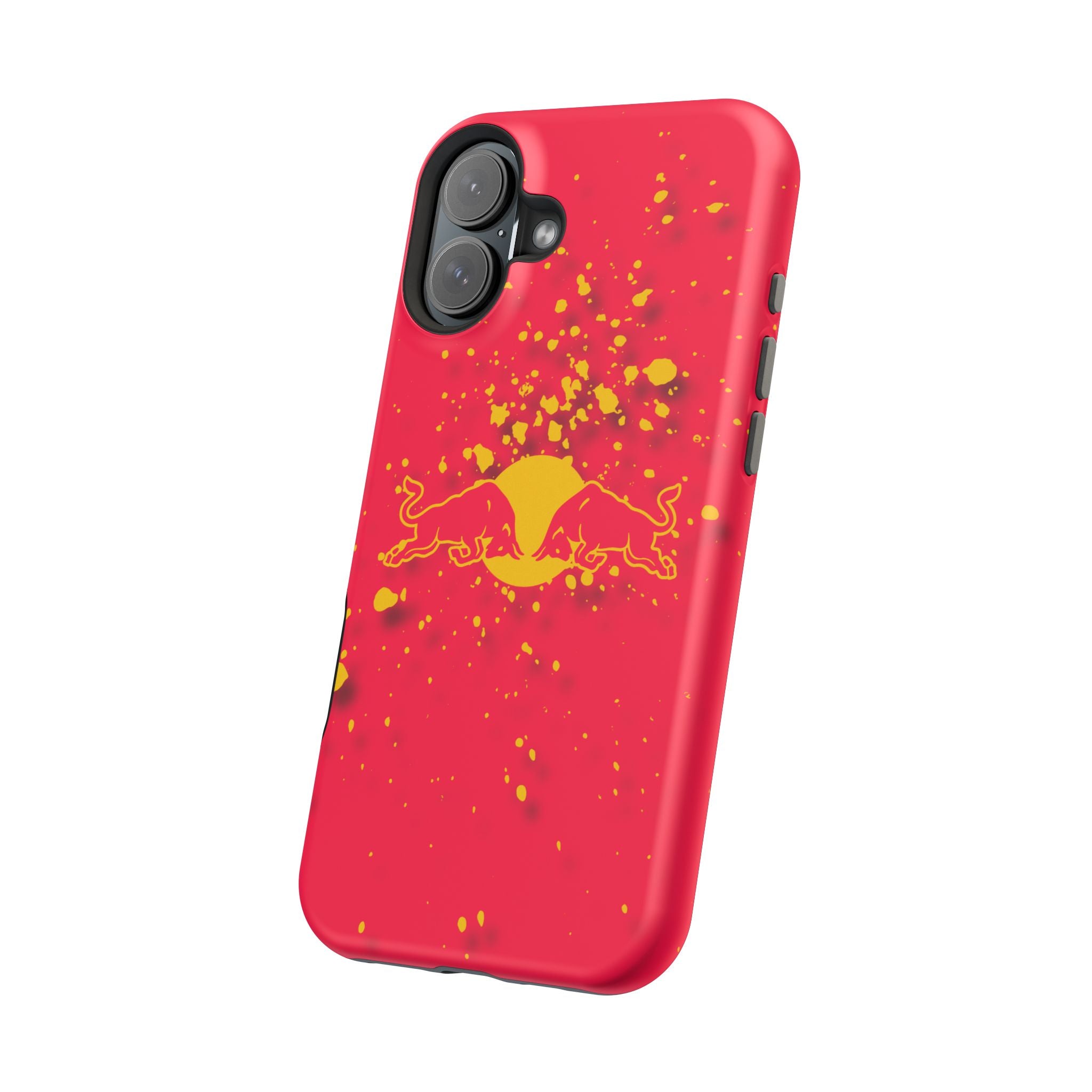 Red Bull with yellow splash inspired Magnetic Tough Cases
