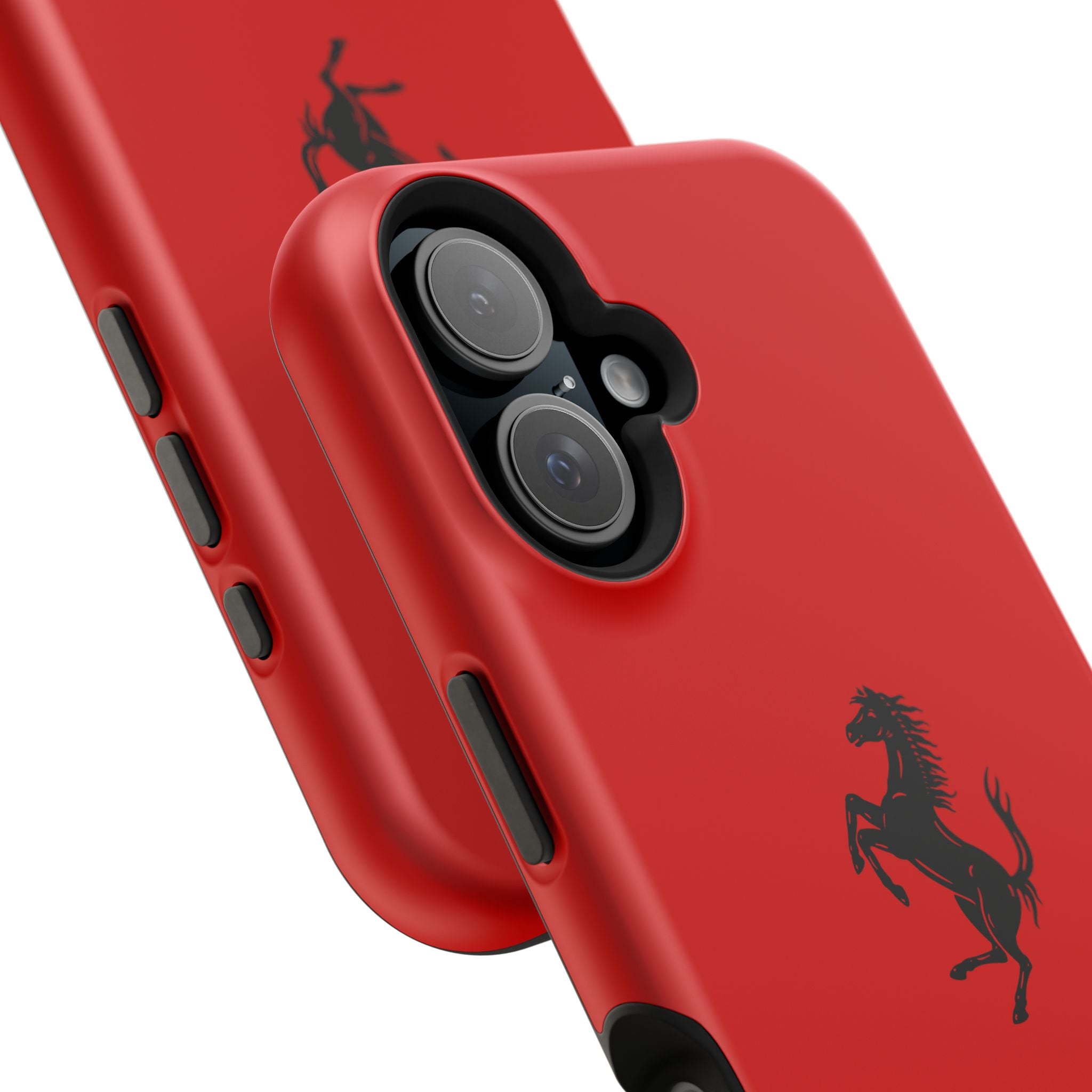 Ferrari horse Rosso corsa inspired Magnetic Tough Cases