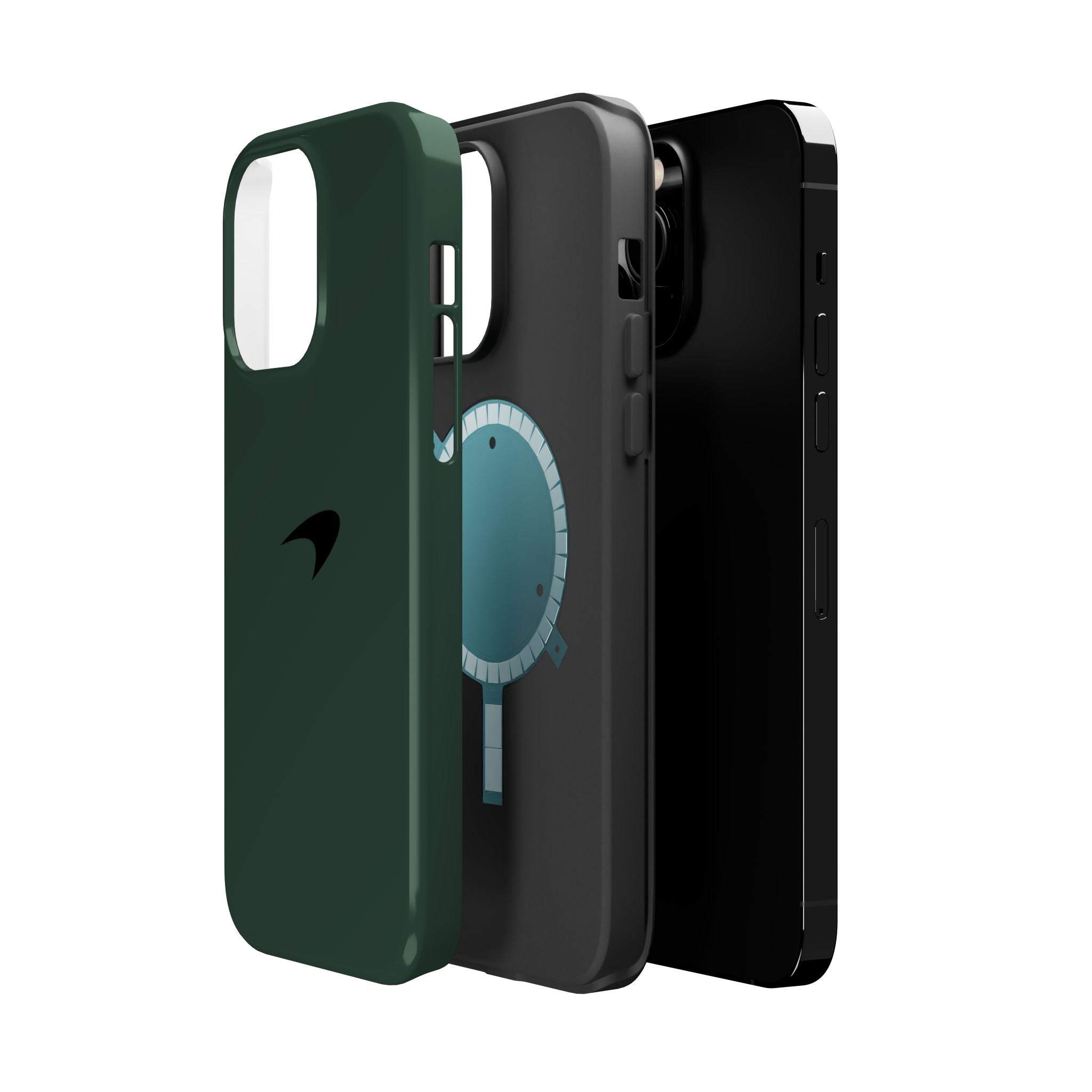 Racing green mclaren inspired Magnetic Tough Cases