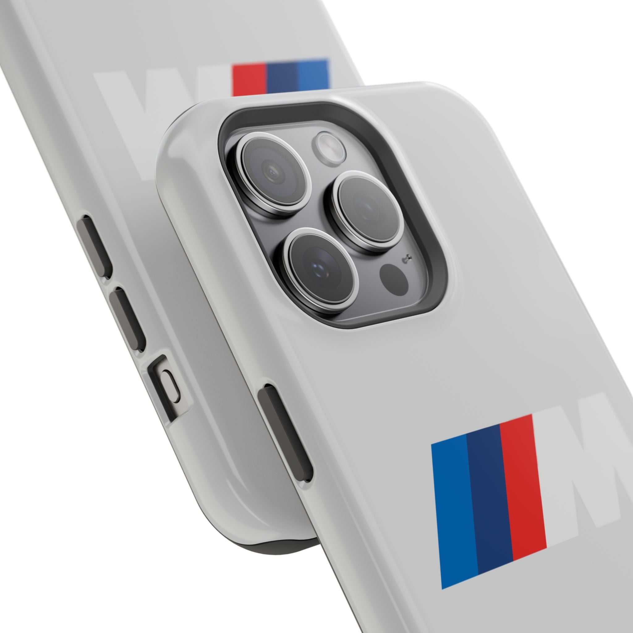 M badge inspired Magnetic Tough Cases
