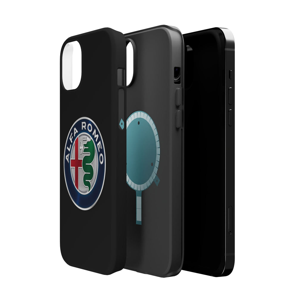 Alfa romeo Dark black inspired Magnetic Tough Cases