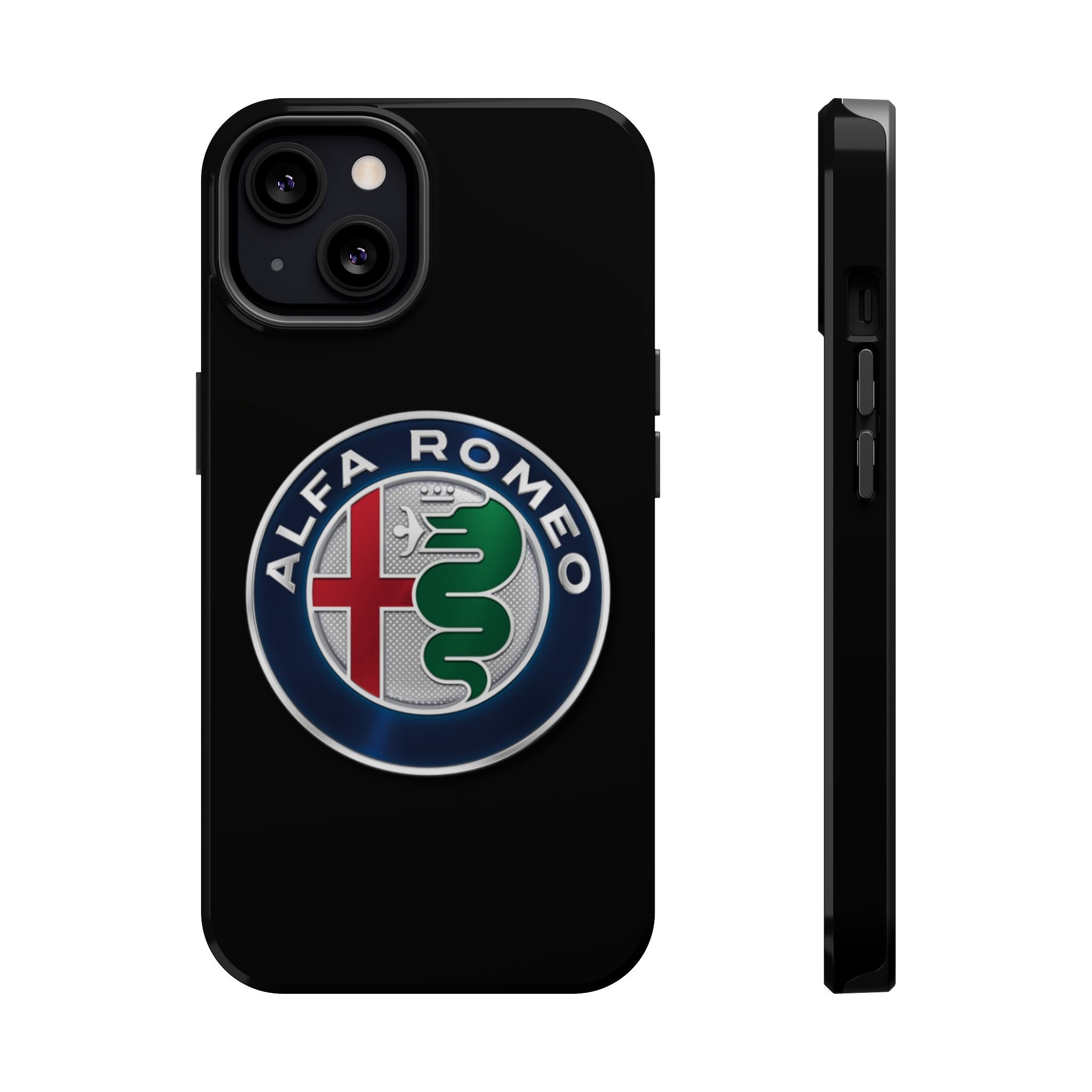 Alfa romeo Dark black inspired Magnetic Tough Cases
