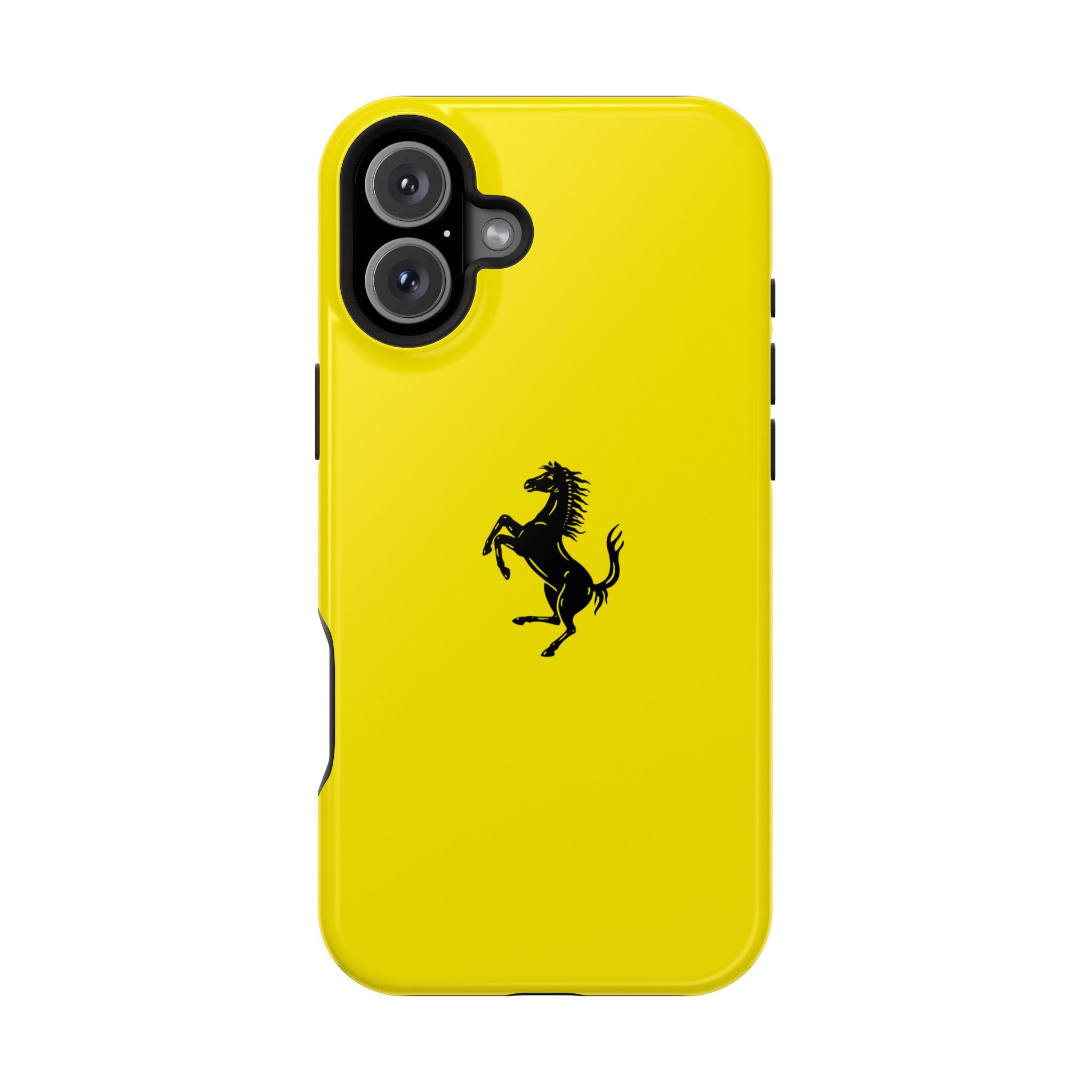 Ferrari horse giallo modena inspired Magnetic Tough Cases