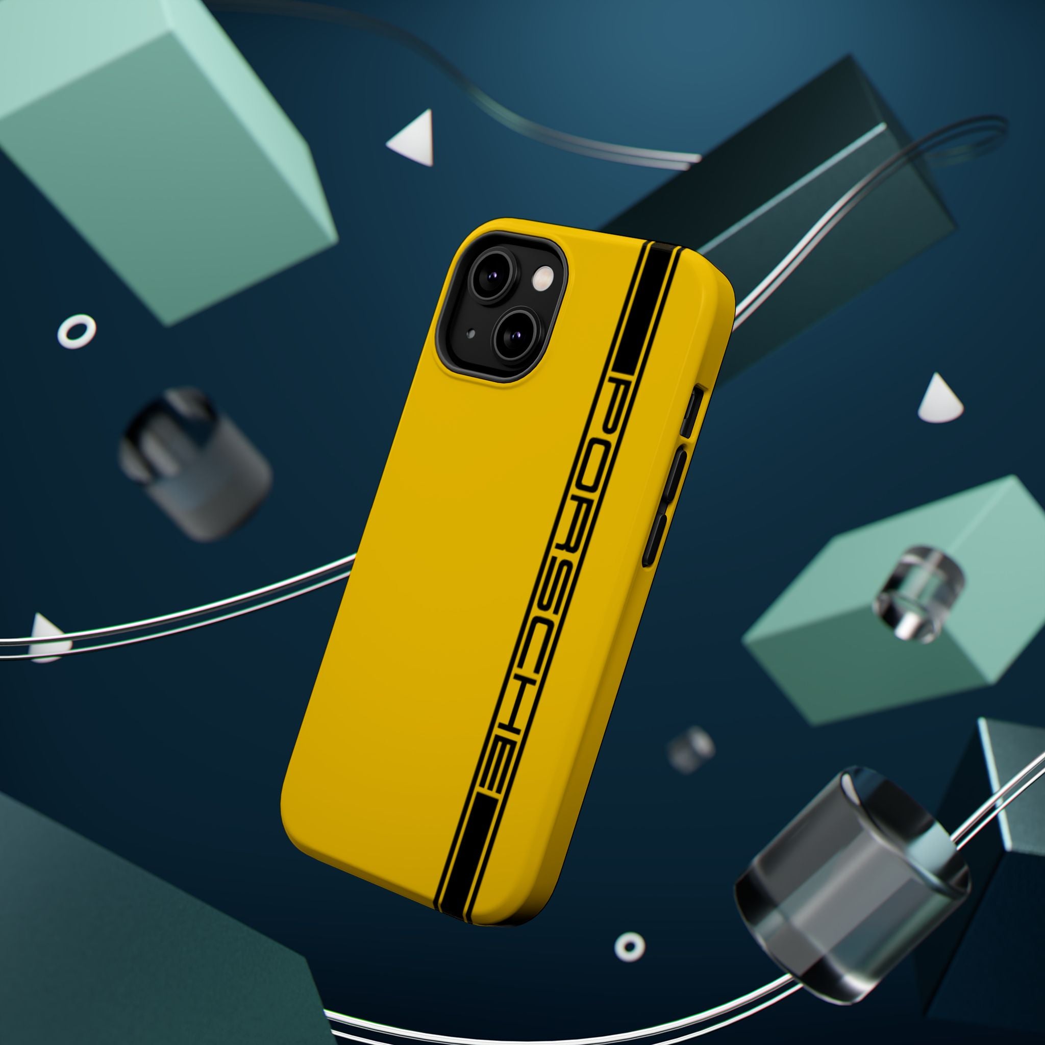 Porsche Speed yellow inspired Magnetic Tough Cases