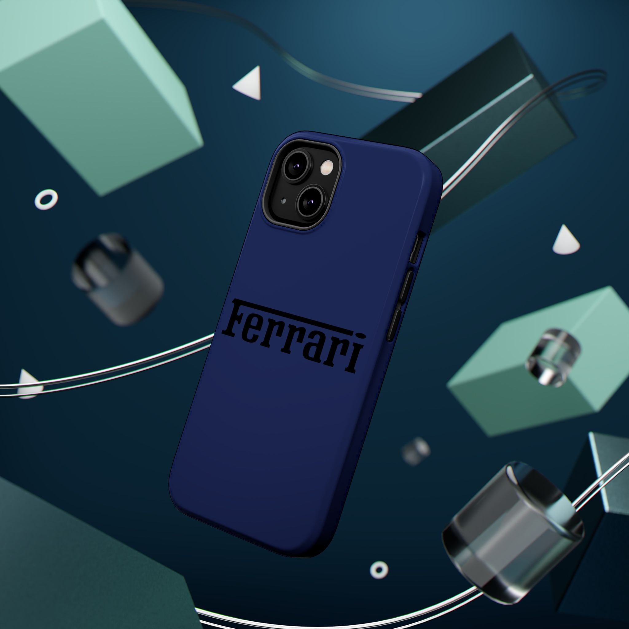 Ferrari Blu Pozzi inspired Magnetic Tough Cases