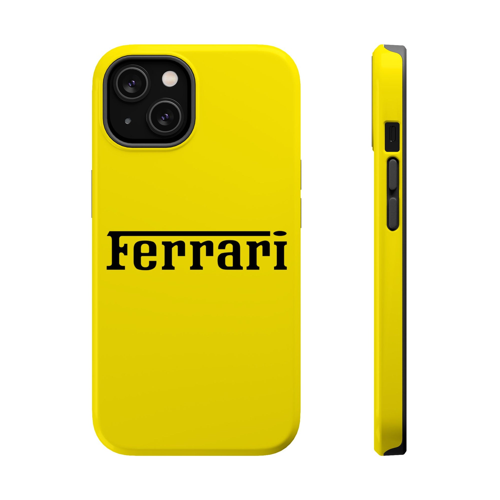 Ferrari Giallo Modena Inspired Magnetic Tough Cases