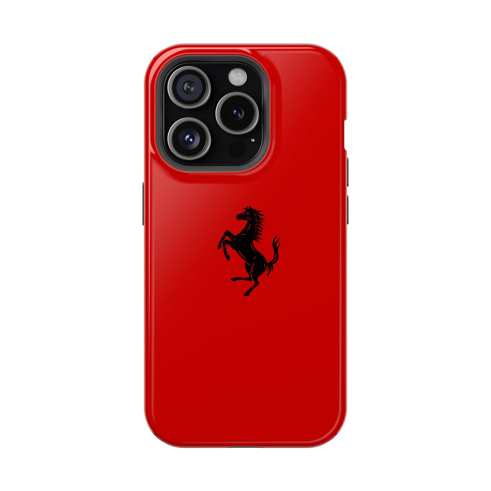Ferrari horse Rosso corsa inspired Magnetic Tough Cases