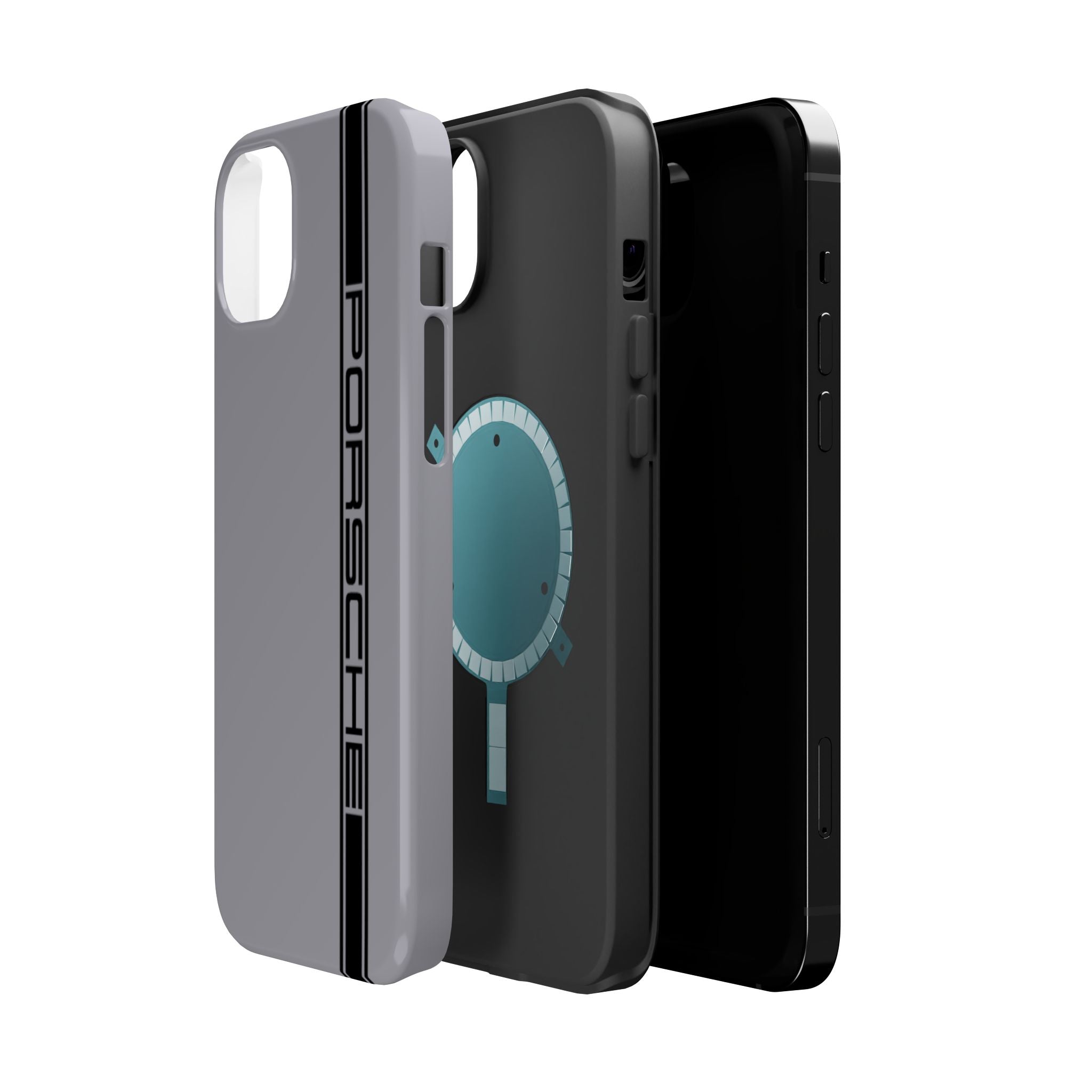 Porsche Chalk grey inspired Magnetic Tough Cases