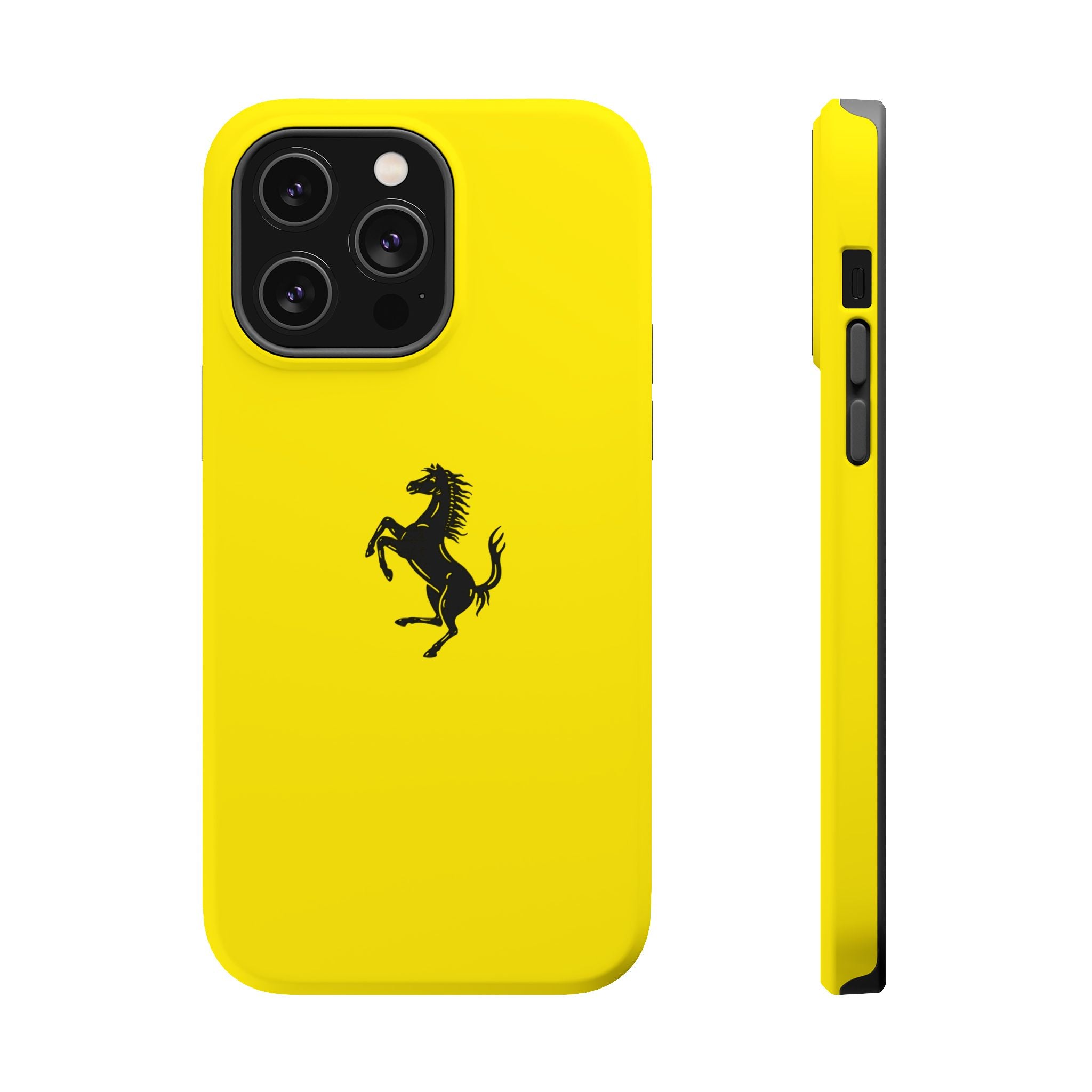 Ferrari horse giallo modena inspired Magnetic Tough Cases