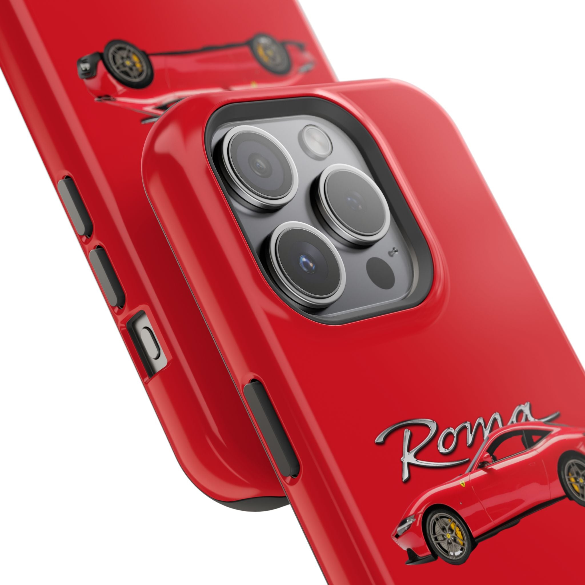 Ferrari Roma inspired Magnetic Tough Cases