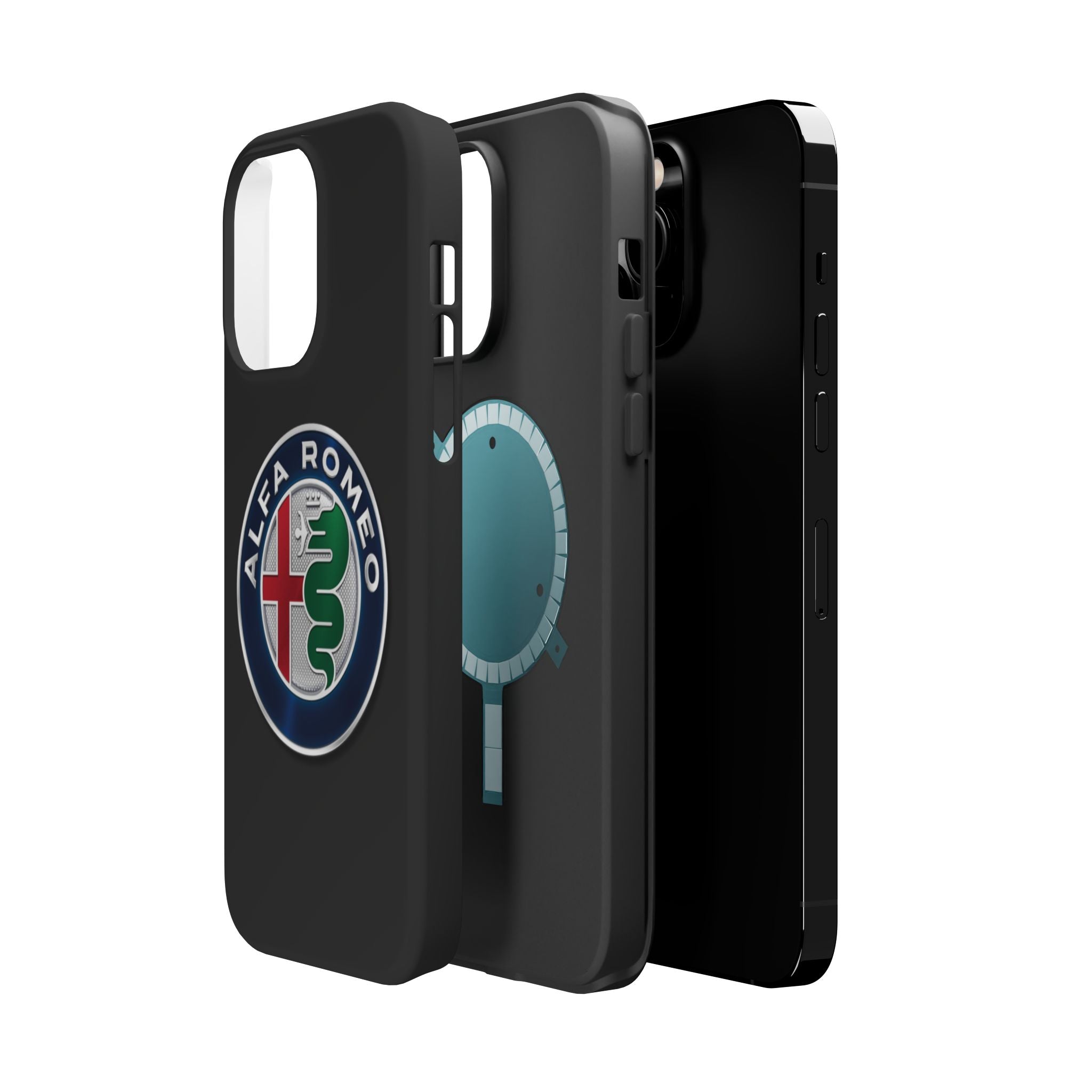 Vesuvio Gray inspired Magnetic Tough Cases