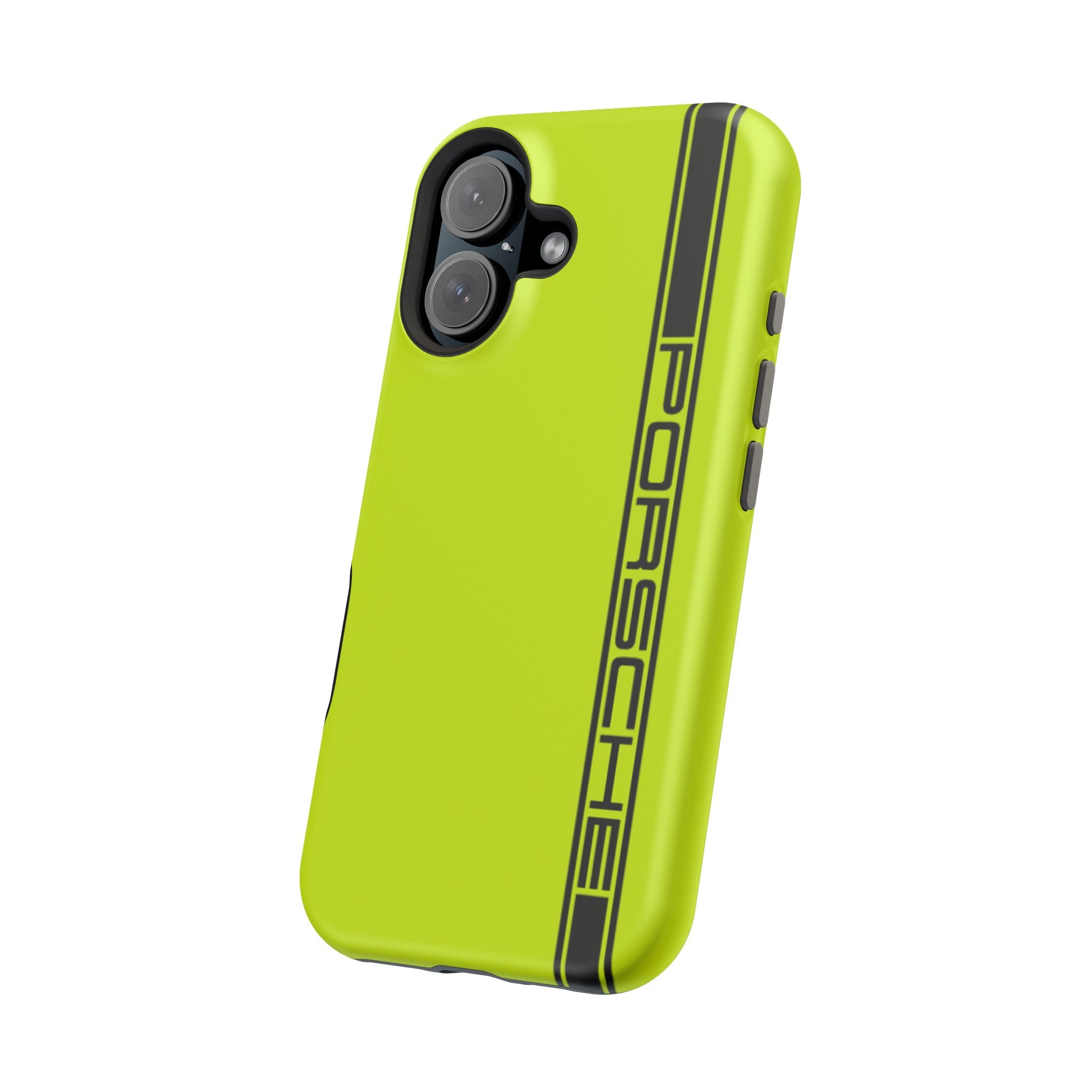Porsche Acid Green Magnetic Tough Cases
