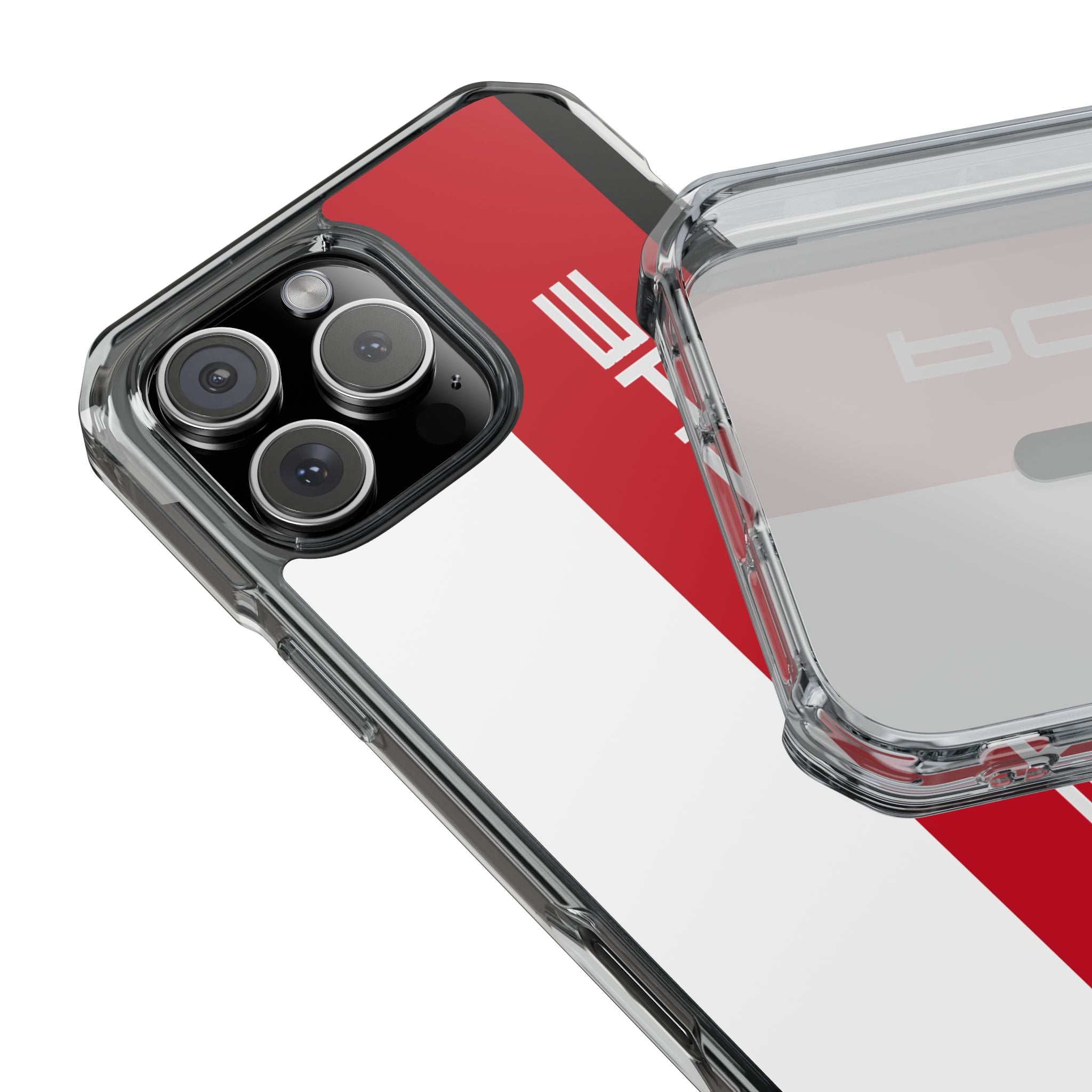 Motorsport case Magnetic Clear Impact Cases