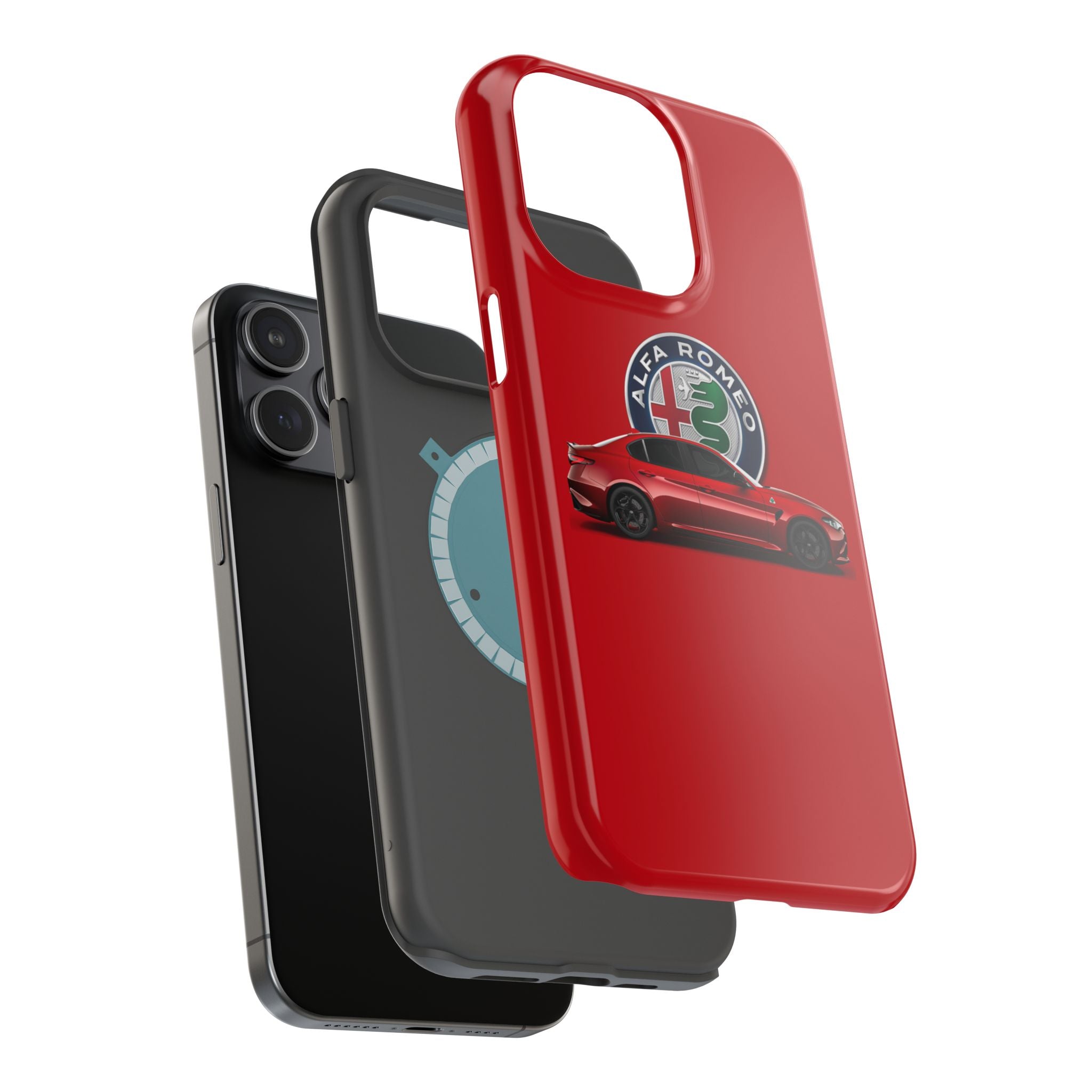 Alfa Romeo inspired Magnetic Tough Cases