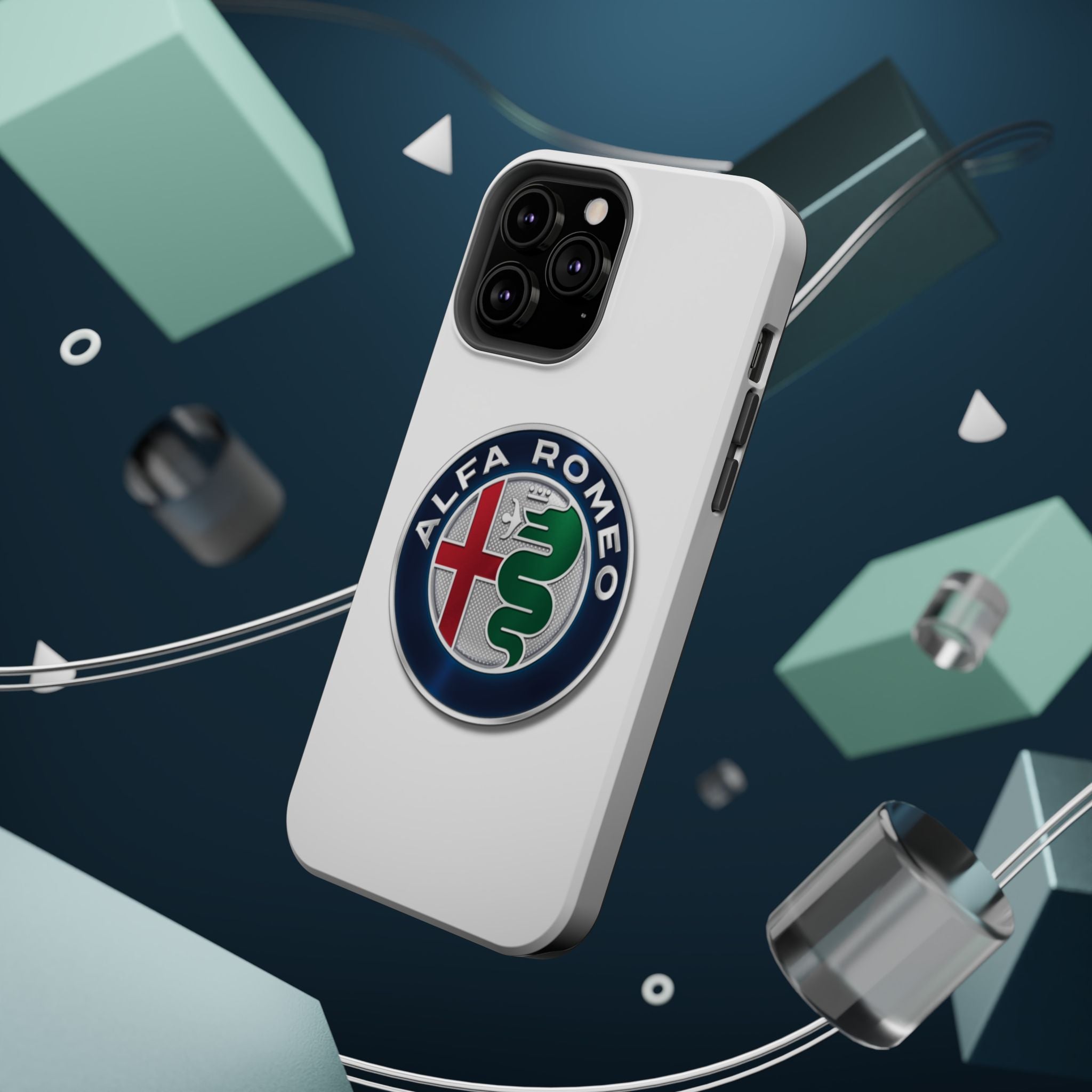 Milano White inspired Magnetic Tough Cases