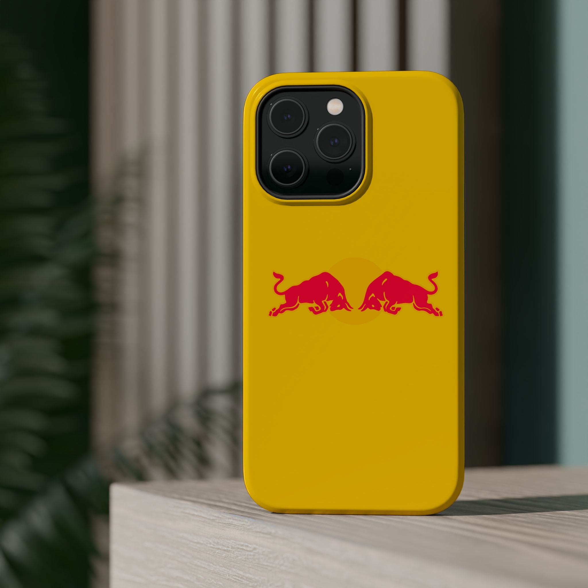 Red Bull yellow inspired Magnetic Tough Cases