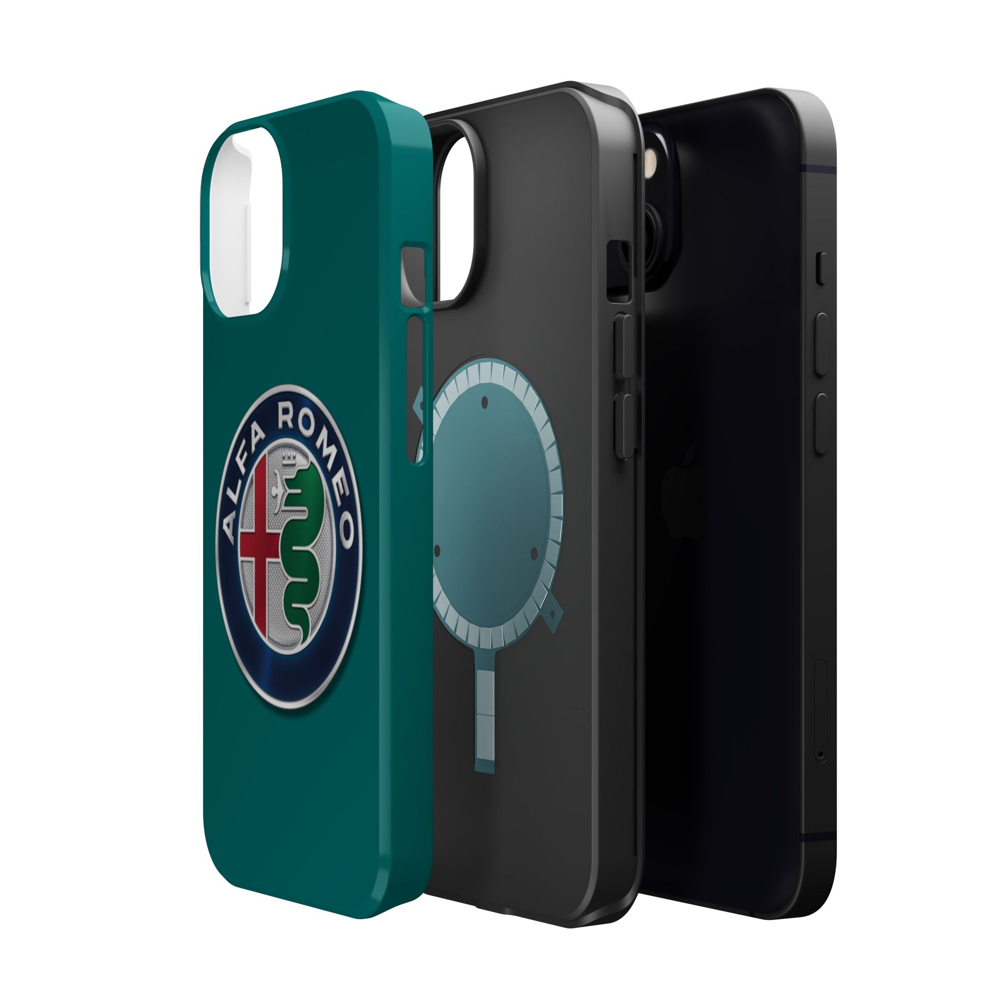 Alfa Romeo Green Magnetic Tough Cases