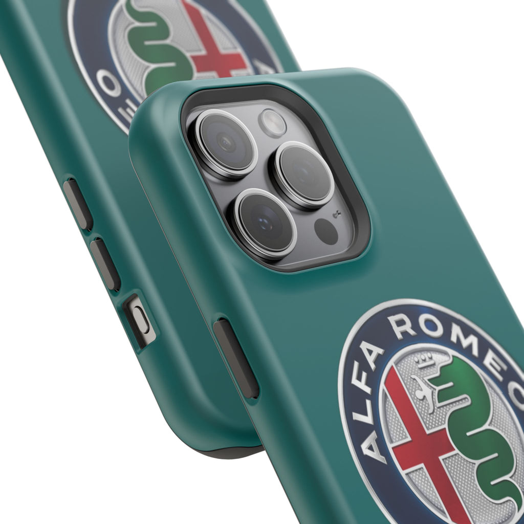 Alfa Romeo Green Magnetic Tough Cases