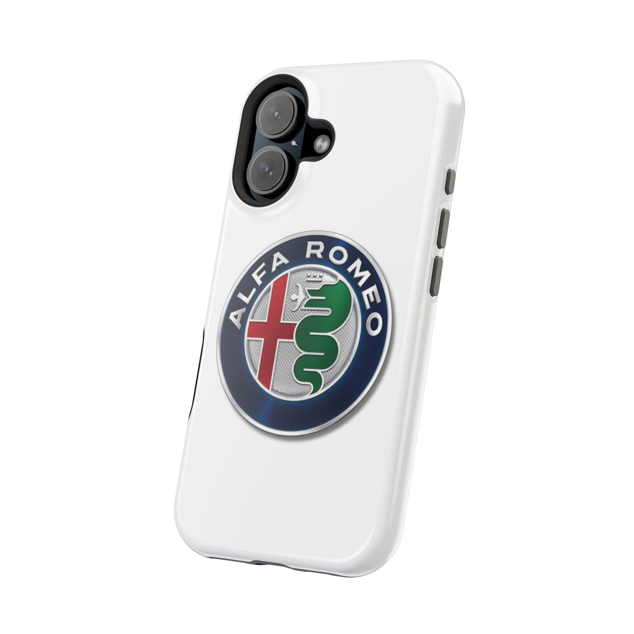 Alfa Romeo White Magnetic Tough Cases