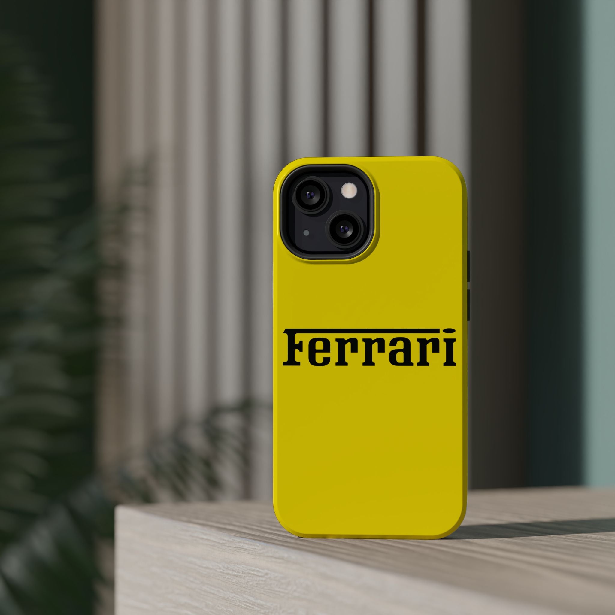 Ferrari Giallo Modena Inspired Magnetic Tough Cases